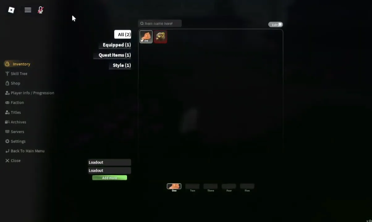 Accessing the Menu