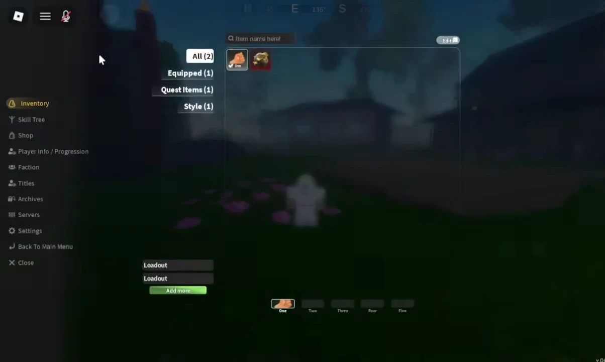 Accessing the Menu