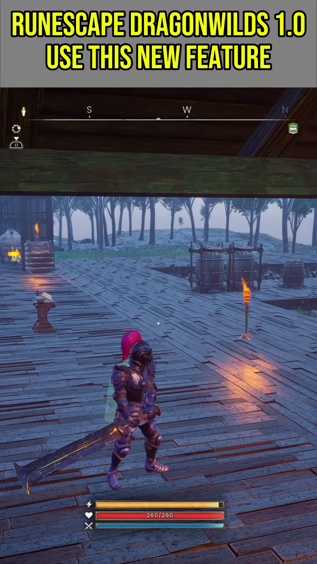 Base Management via Home Teleport