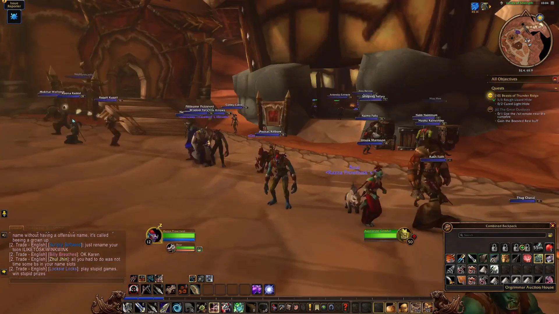 Returning to Orgrimmar