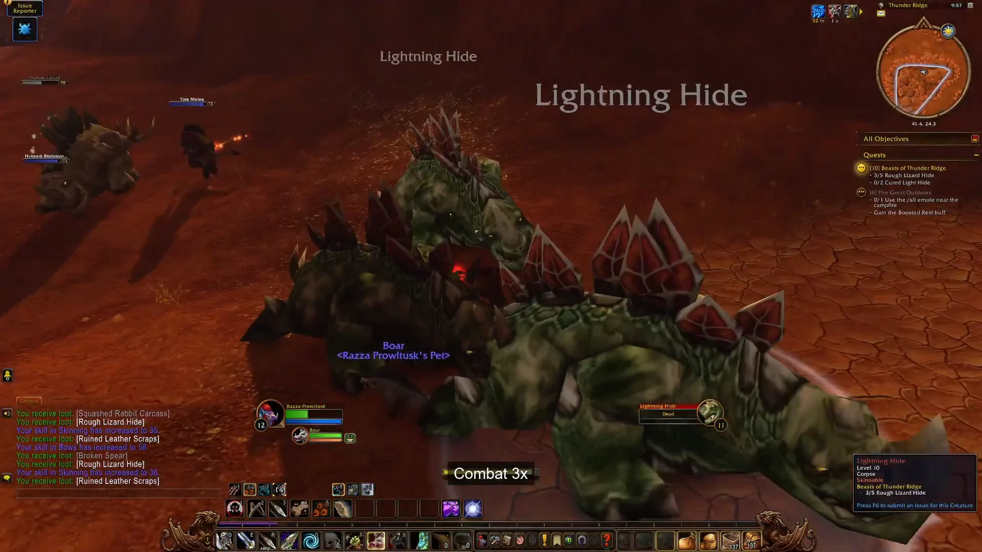 Fast-forward lizard farming