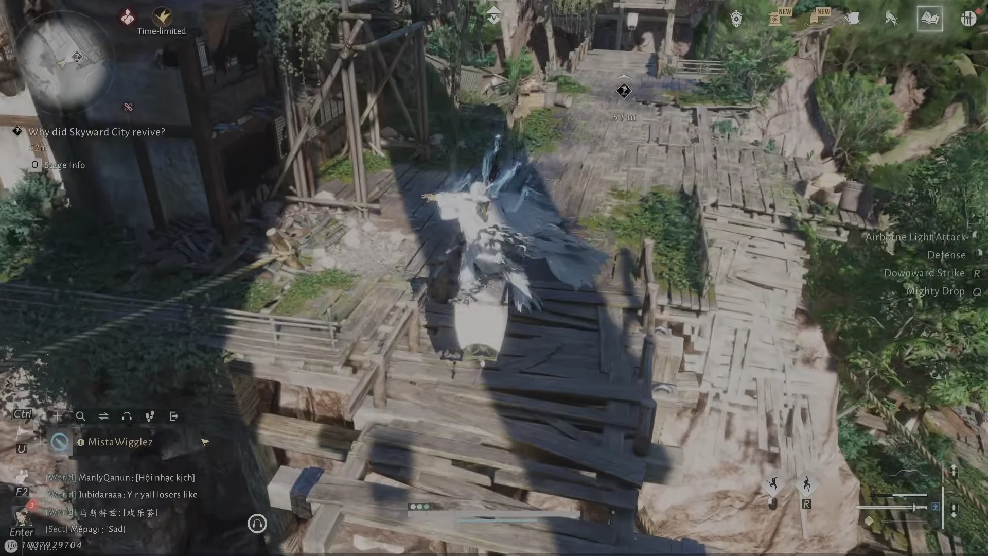 Platforming Across Ruined Buildings