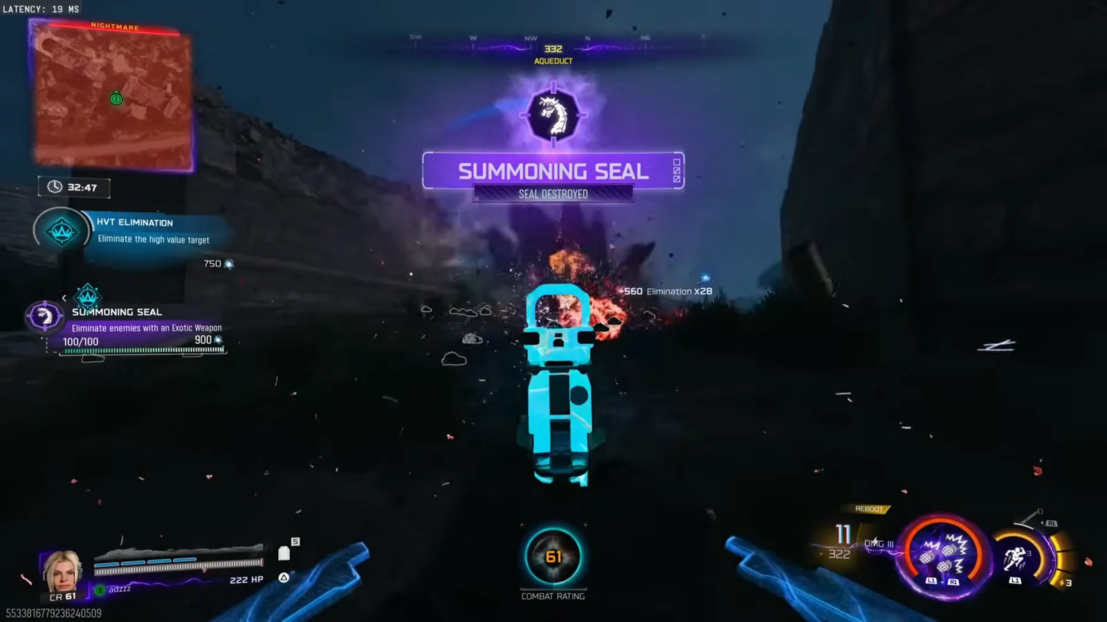 Completing Summoning Seal at Weapon Level 8