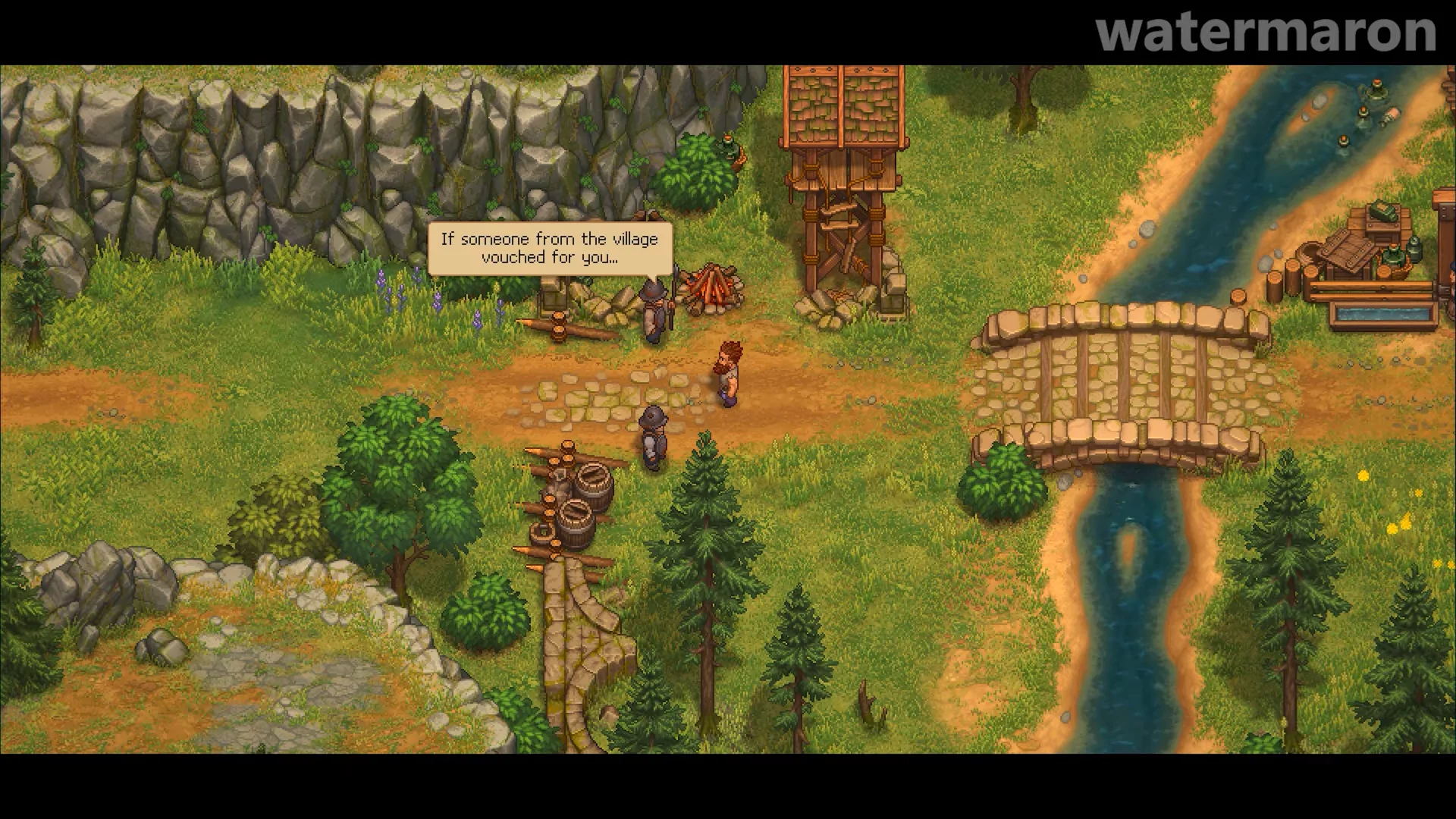 Forest Pass Guard Dialogue