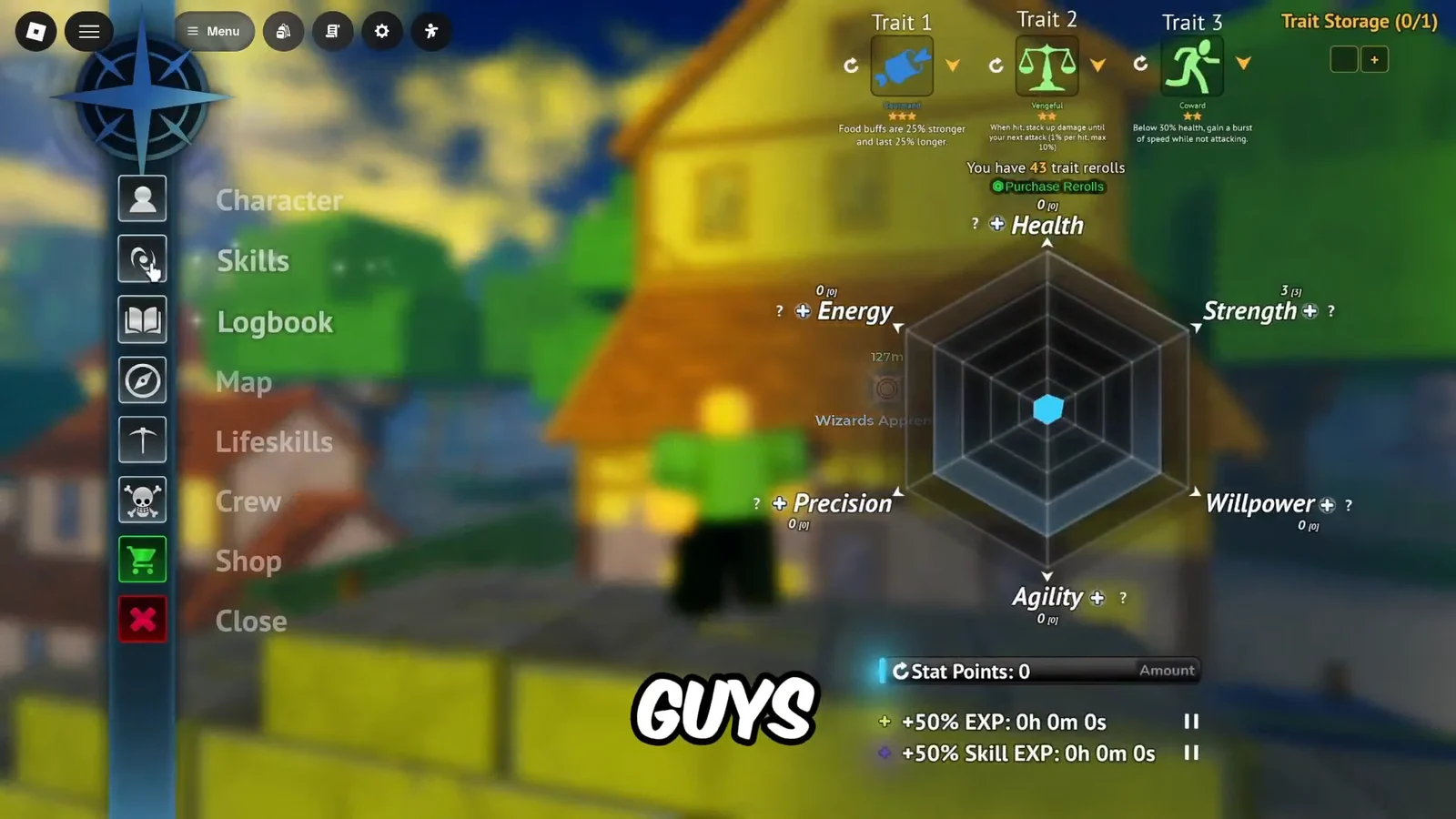 Character Stats Overview
