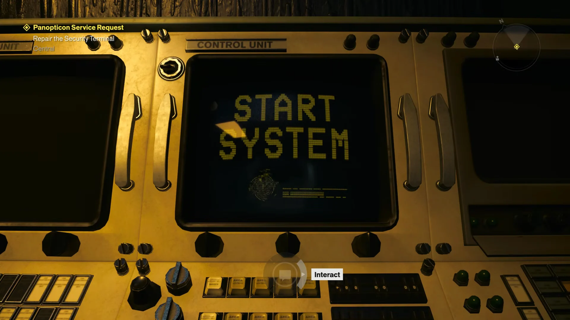 Activating the Security Terminal