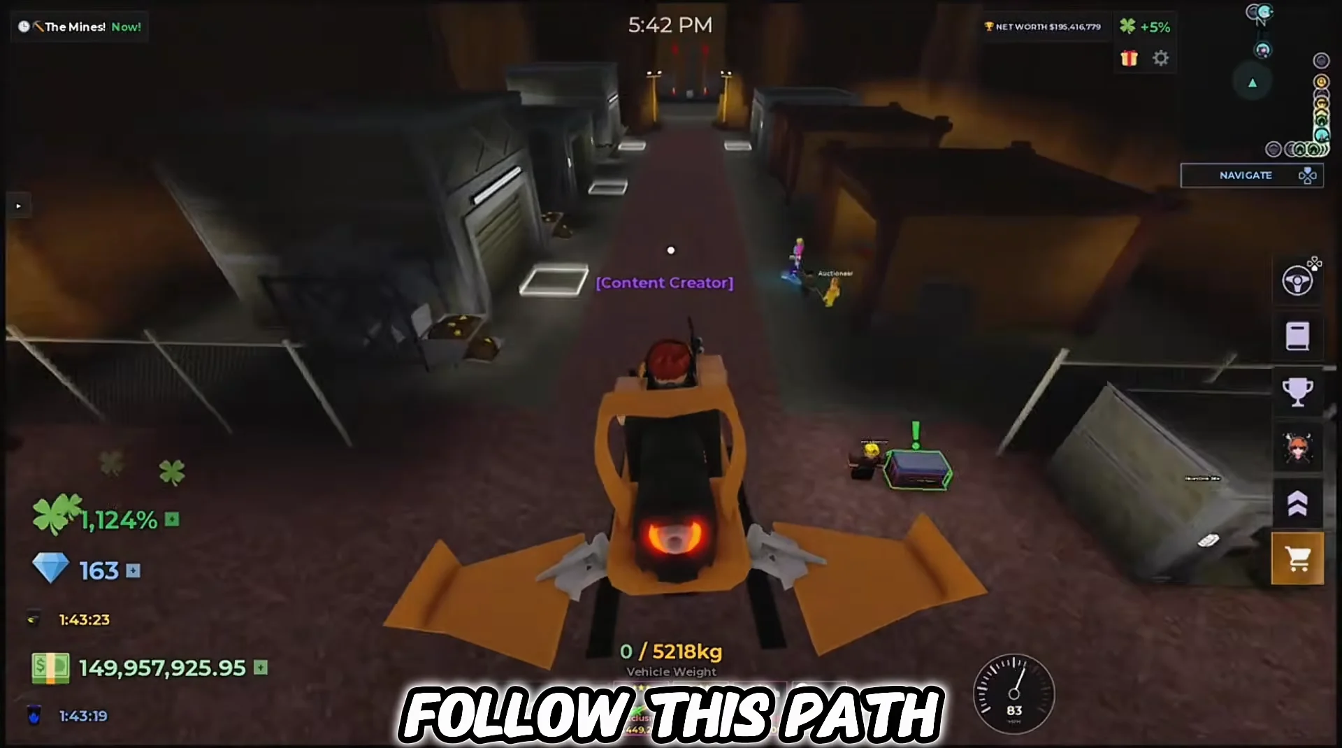 Reaching the Mine Bunker Area