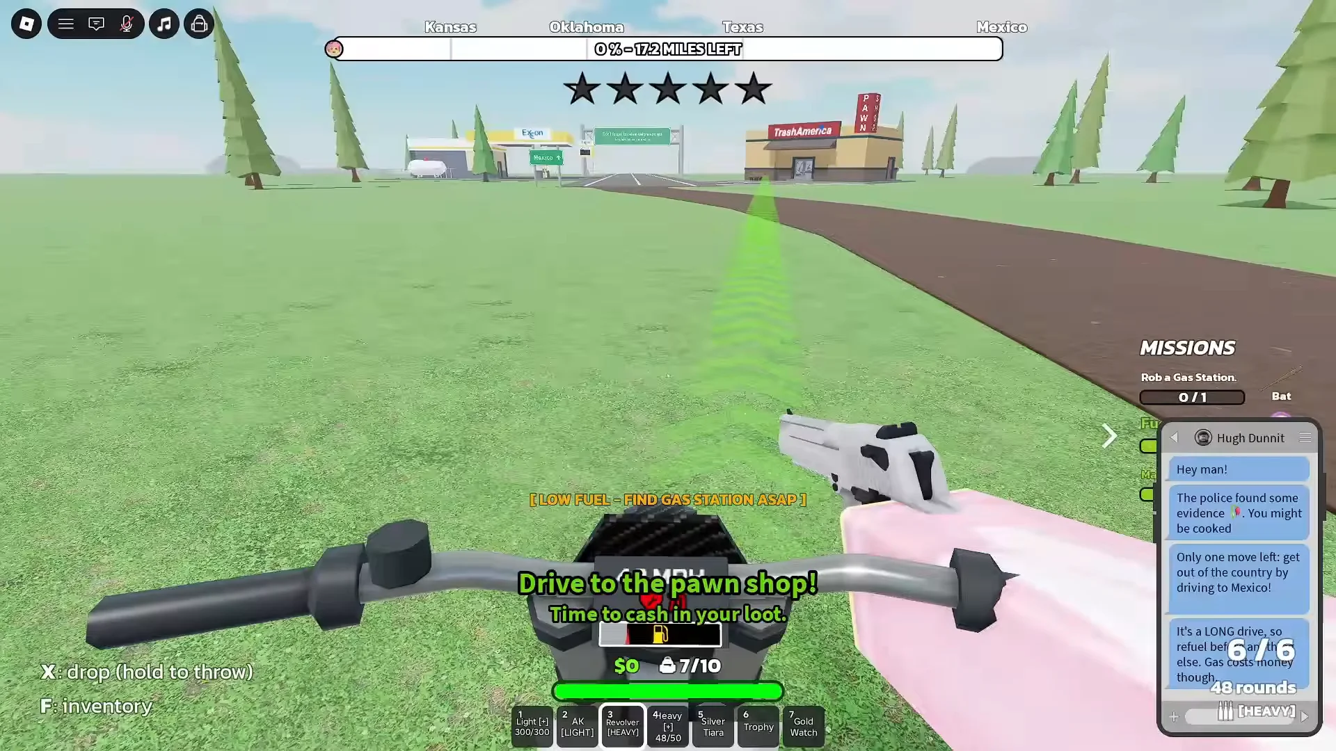 Dirt bike test drive