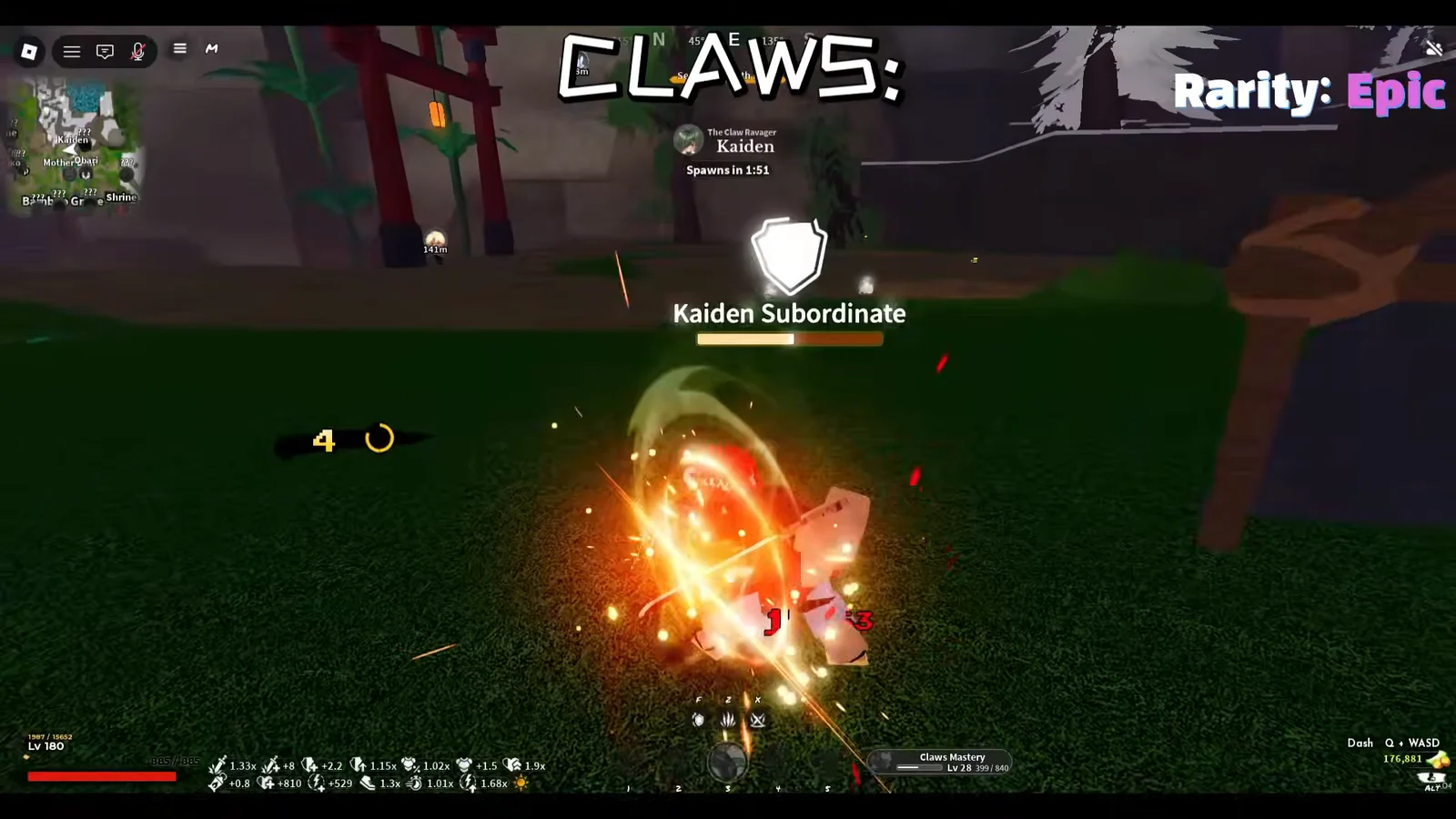 Claws Showcase