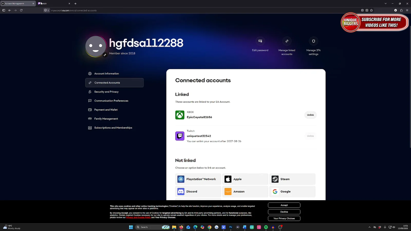 Claiming Twitch Drops and Rewards