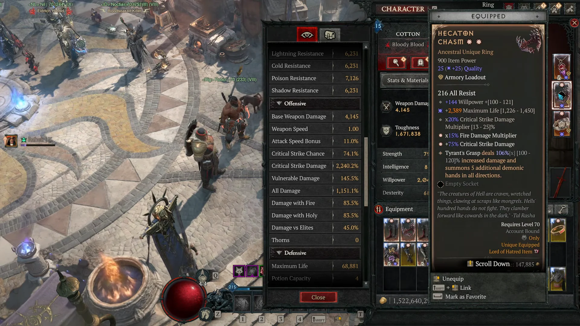 Equipment Damage Multipliers