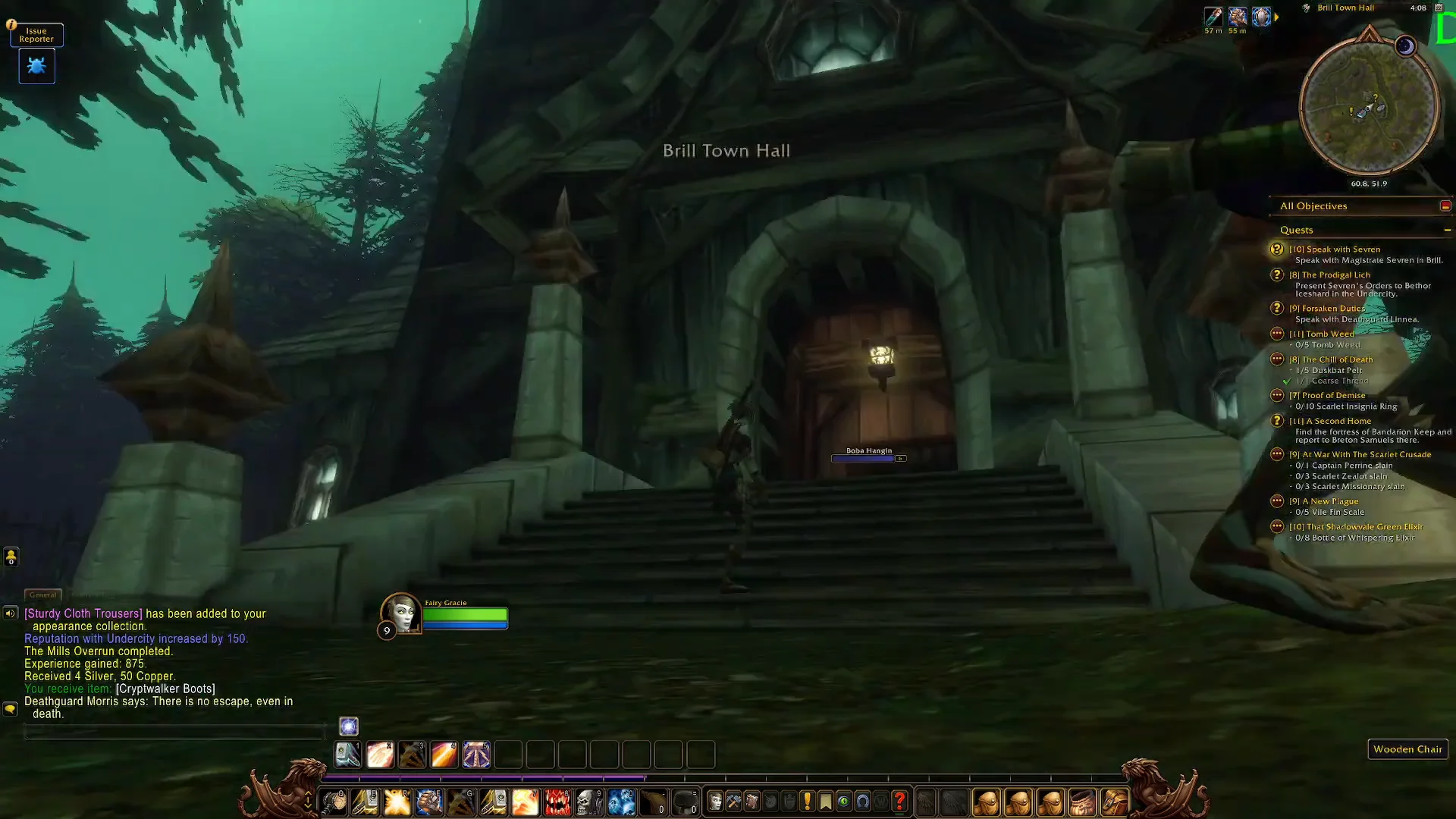 Entering Brill Town Hall