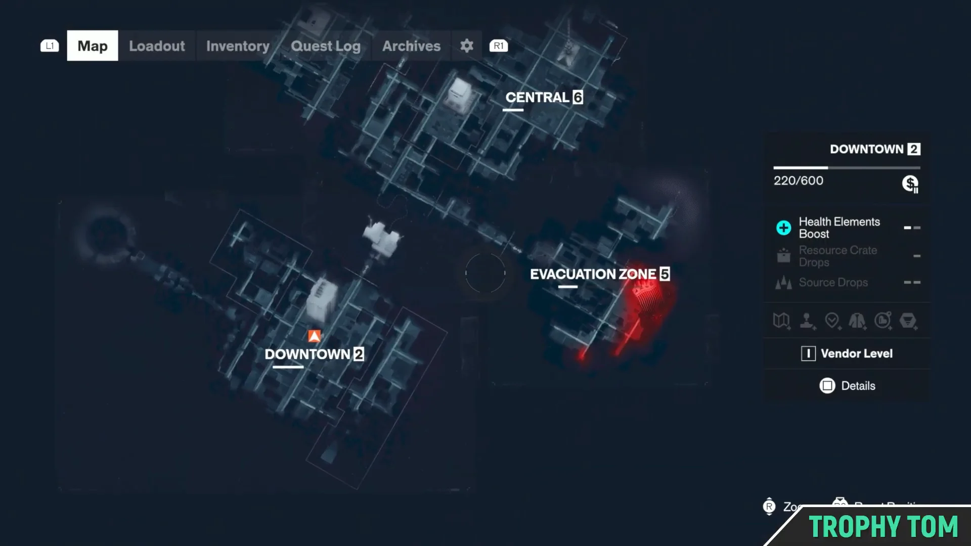 Downtown Map