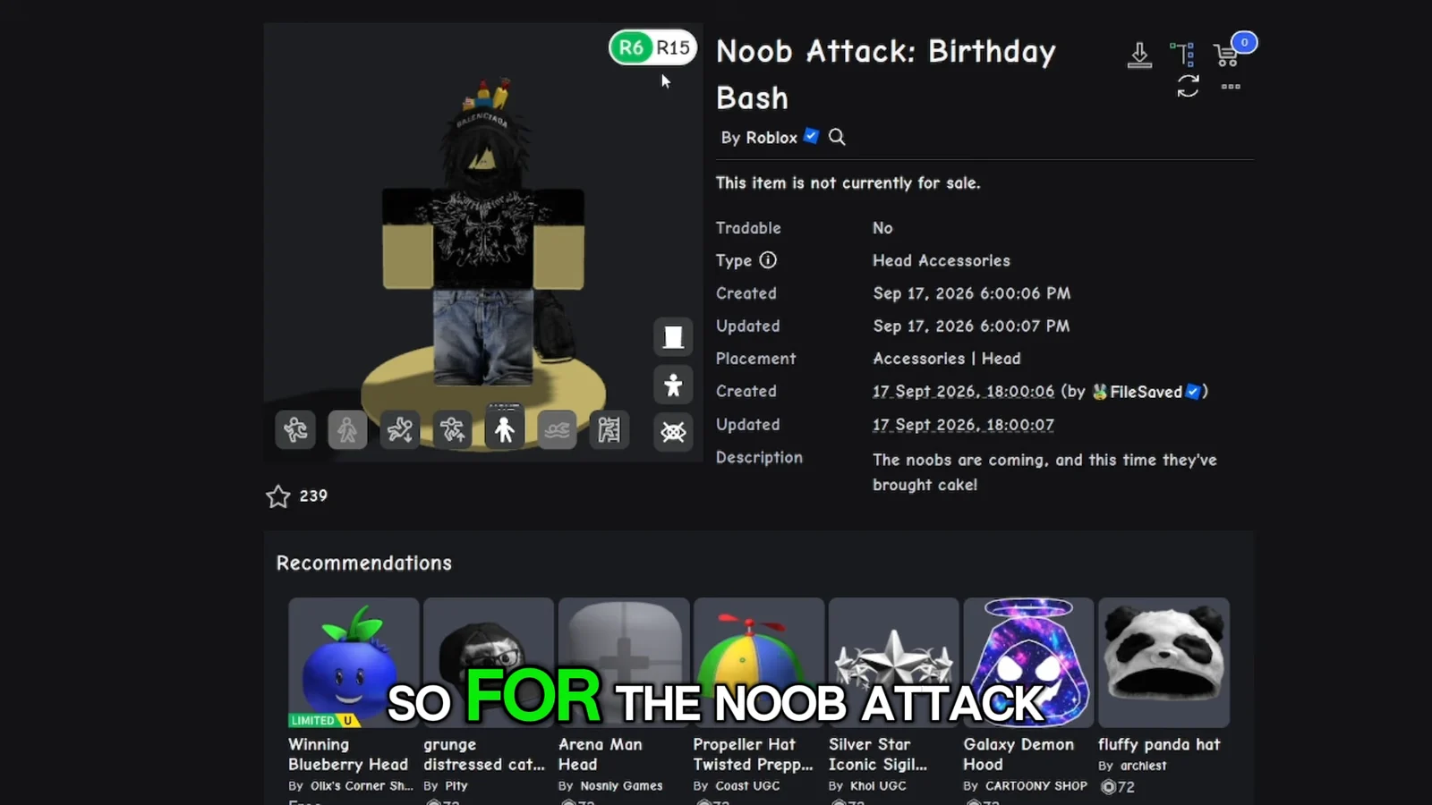 Noob Attack: Birthday Bash