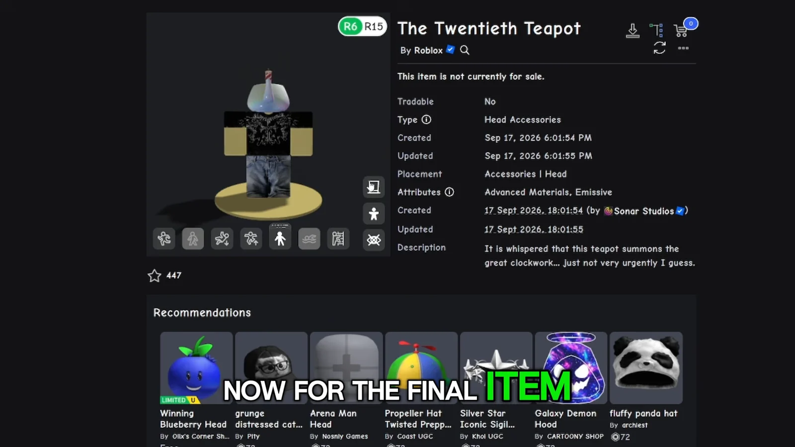 The Twentieth Teapot