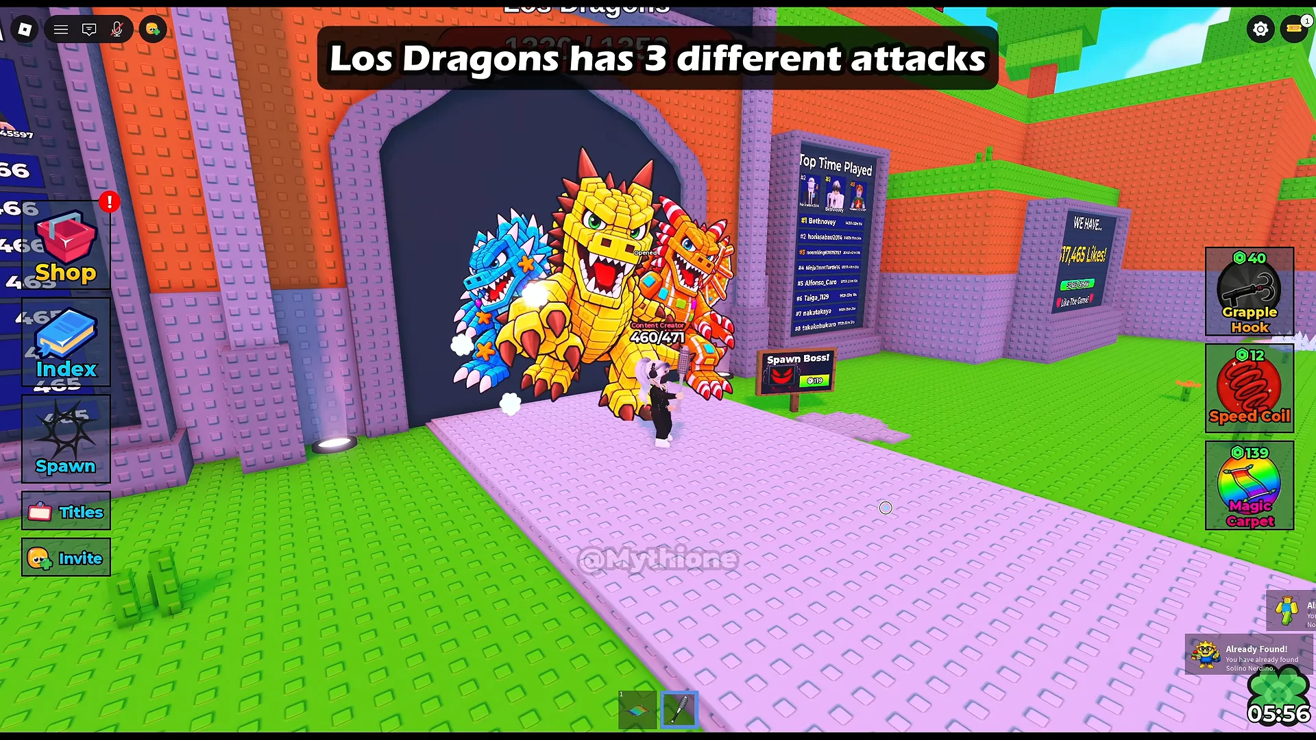 Los Dragons Boss Fight