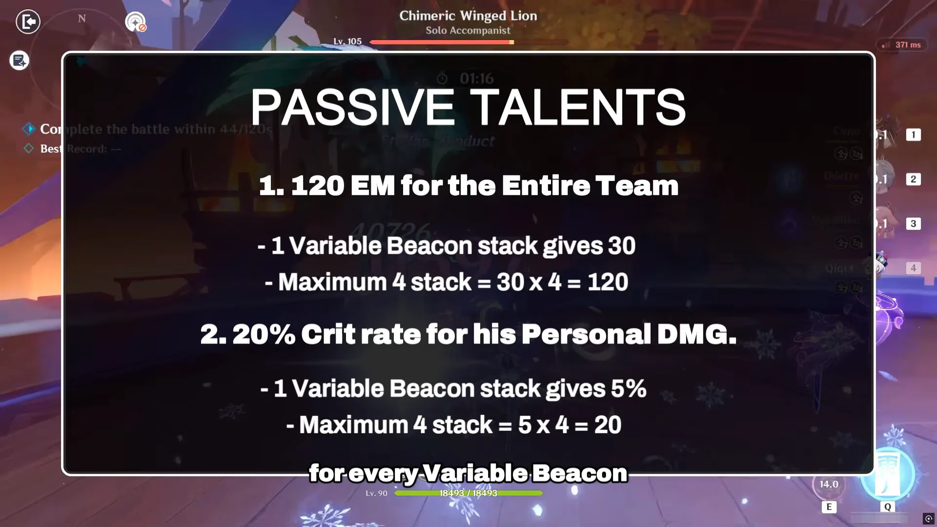 Passive Talents