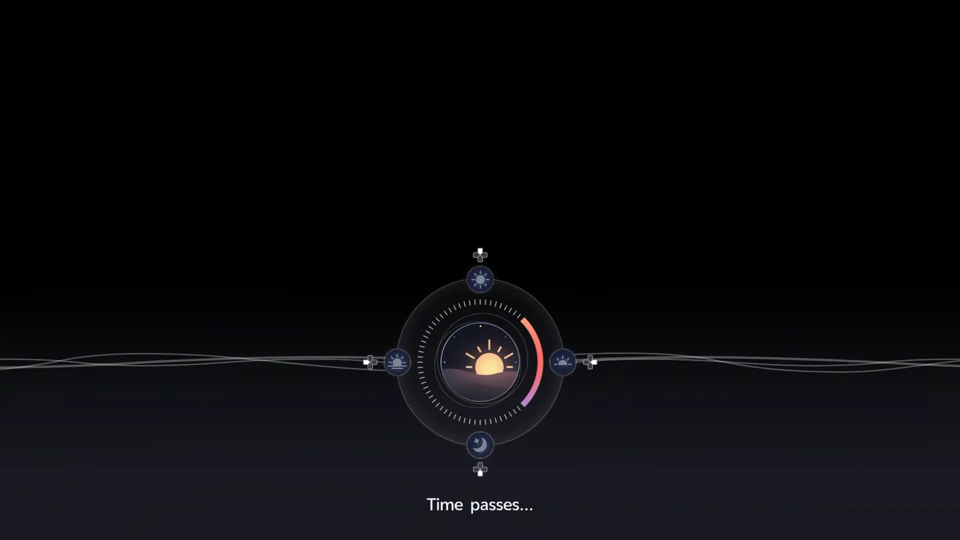 Changing time to night