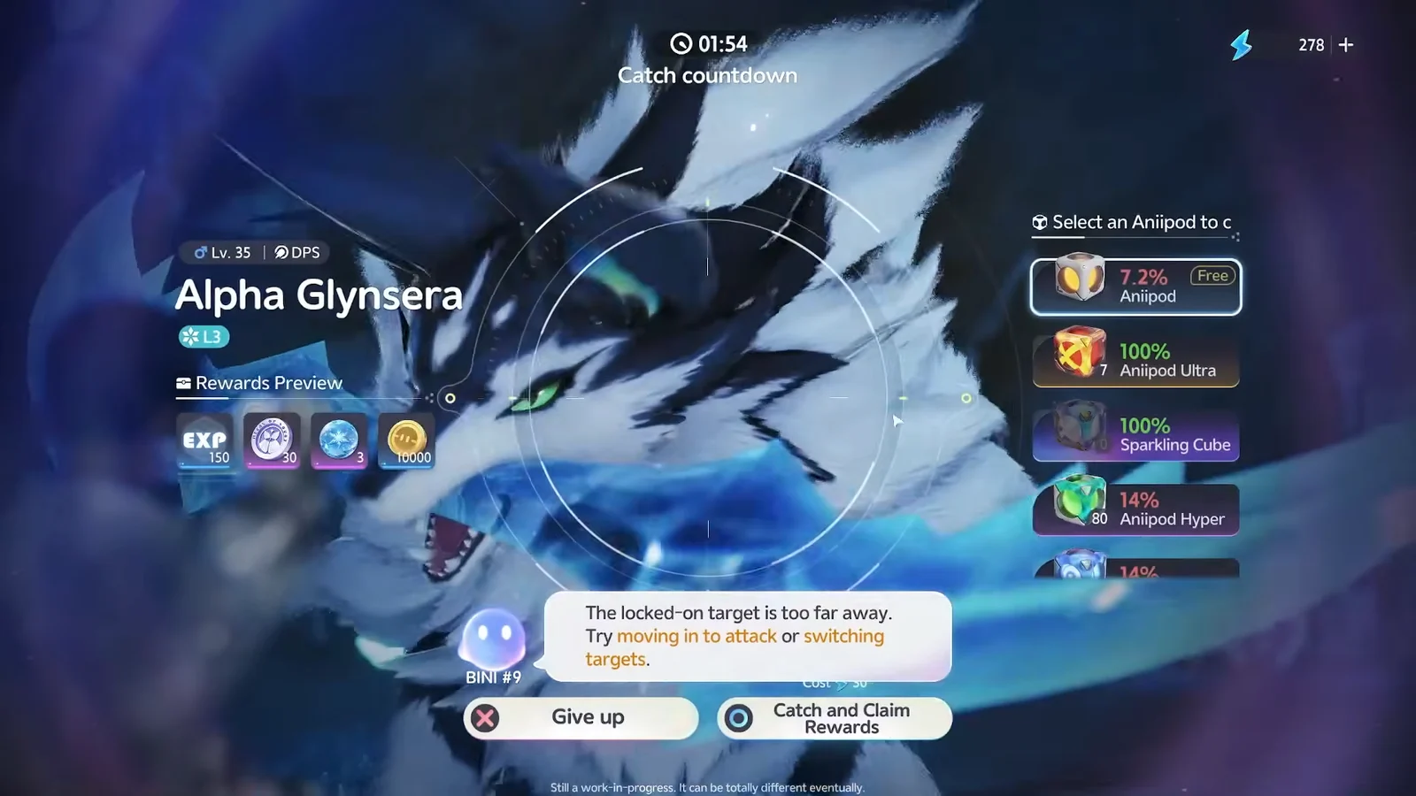 Catching Glynsera