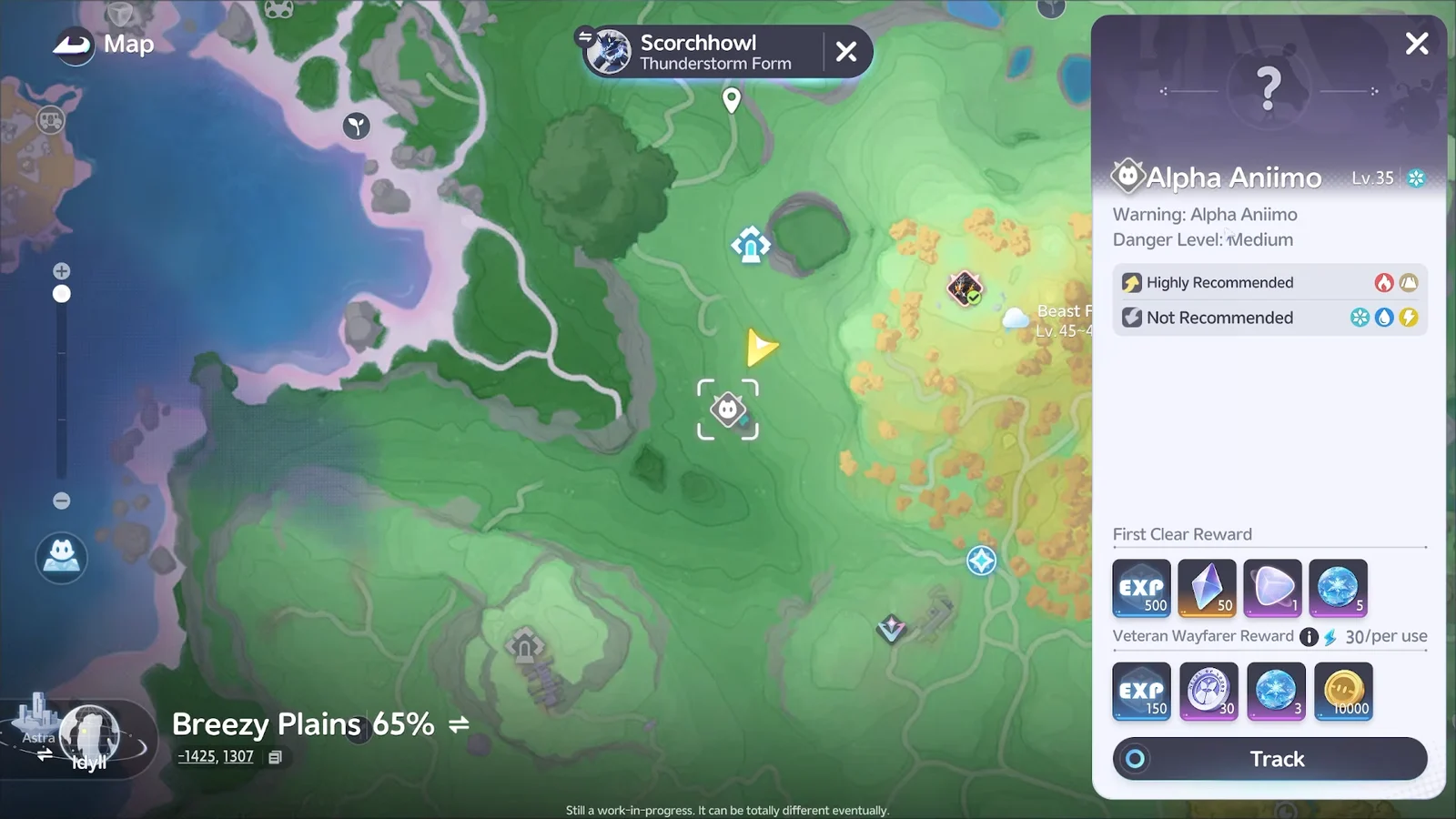 Locating Alpha Glynsera
