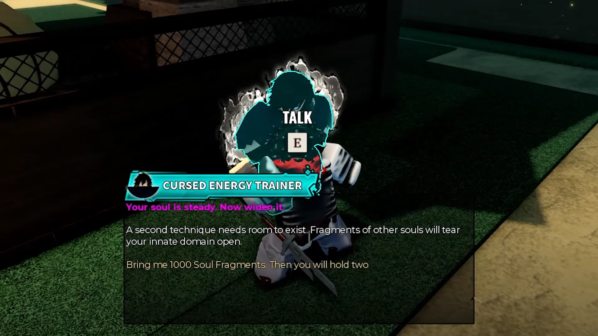 Completing minigame and receiving second quest