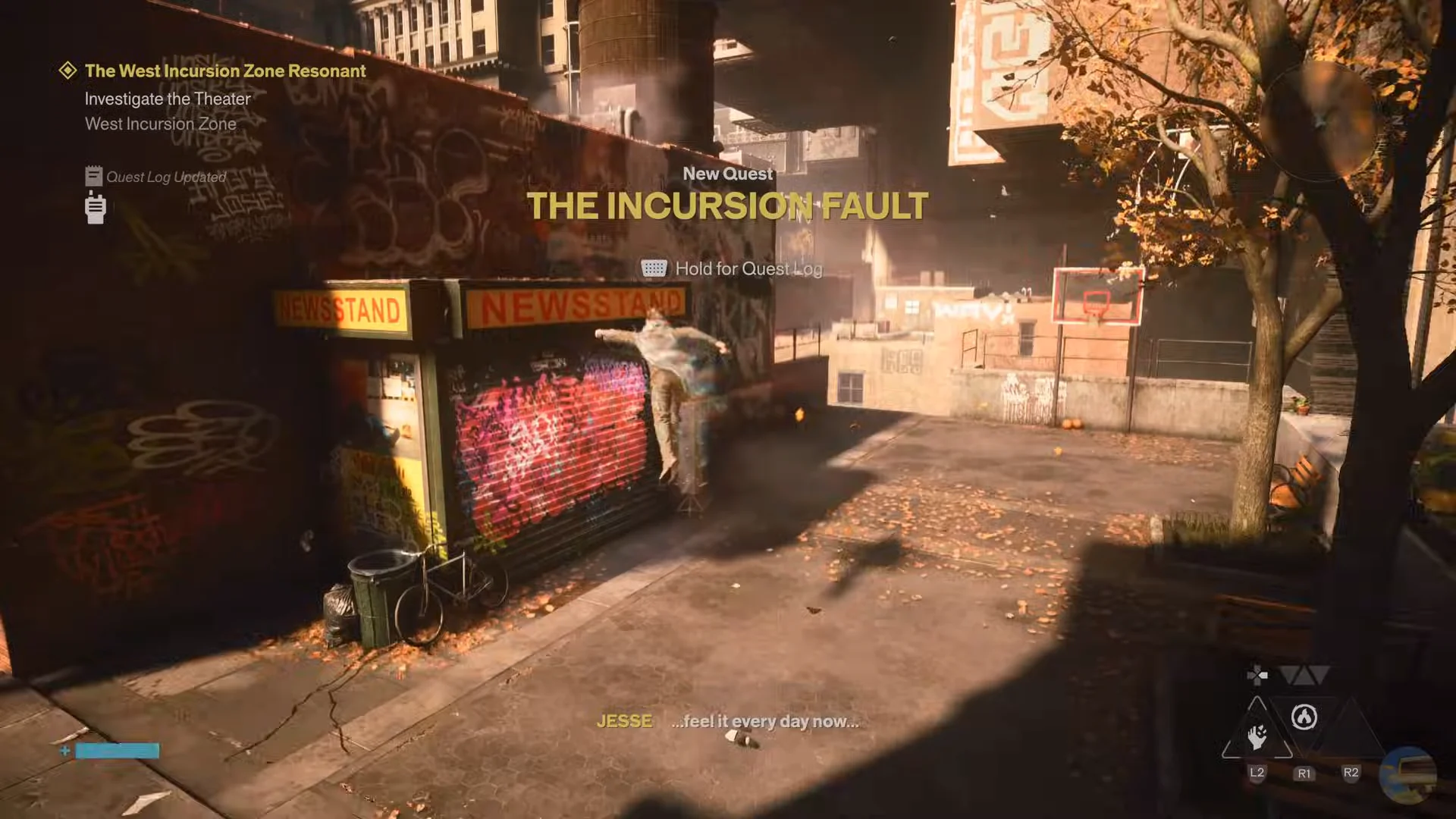 Quest Trigger: The Incursion Fault