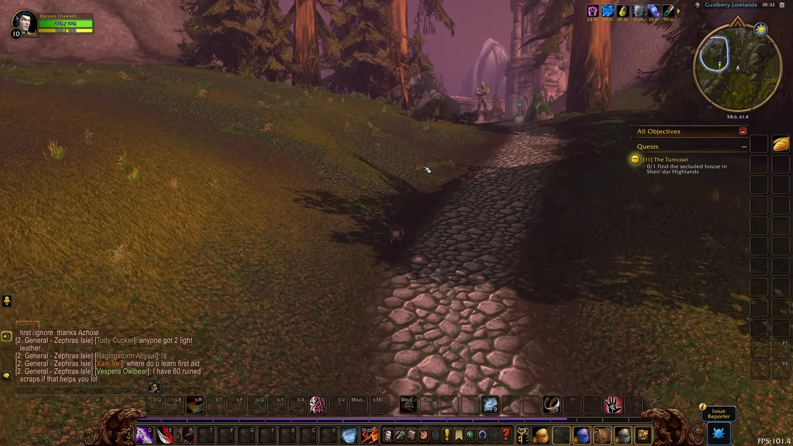 Following the path