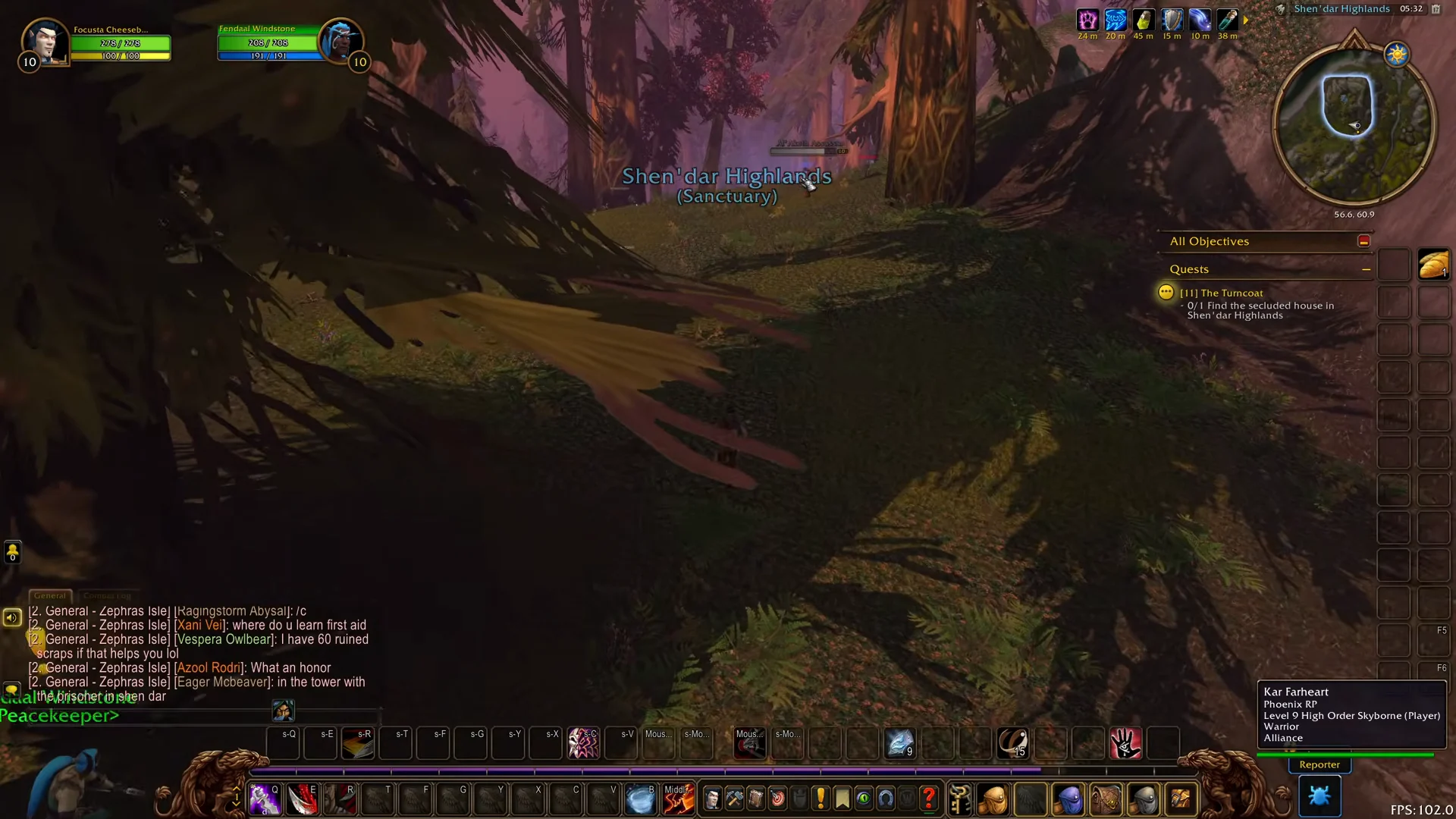 Entering Shen'dar Highlands