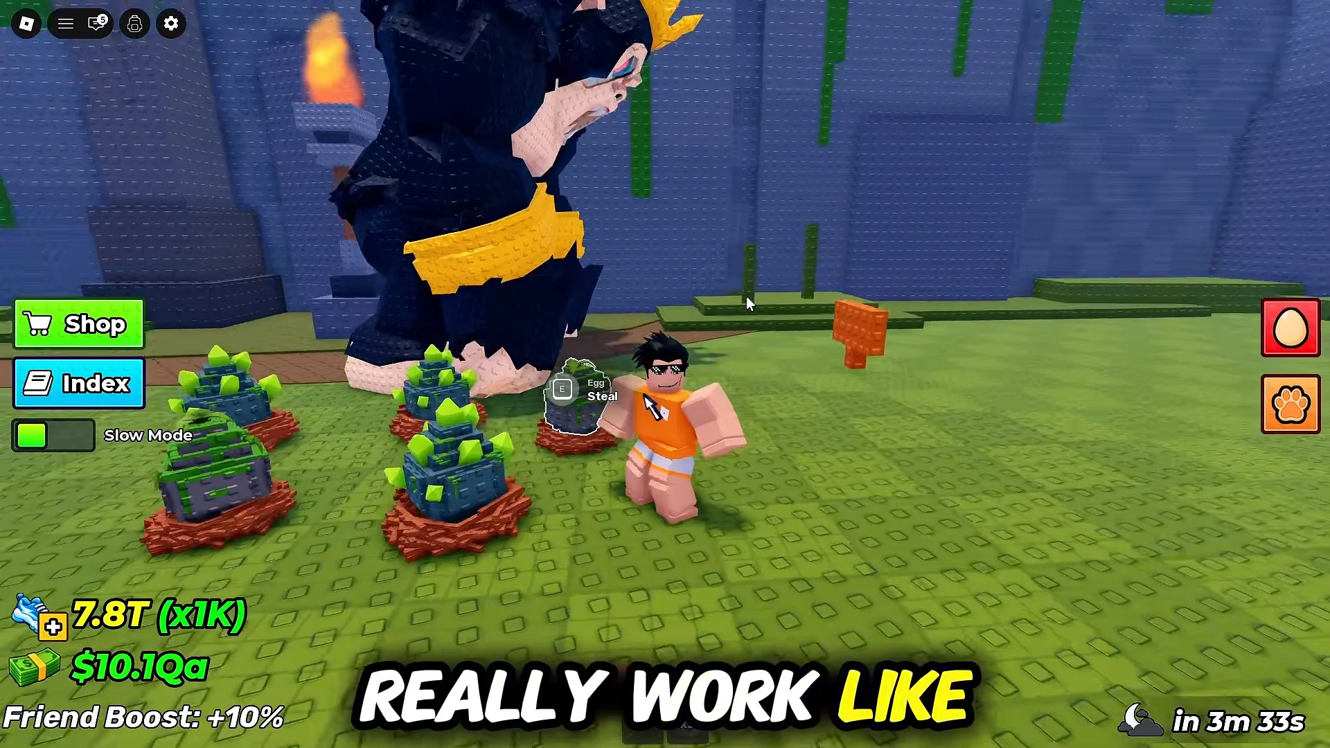 Boss Avoidance and Egg Dropping Technique