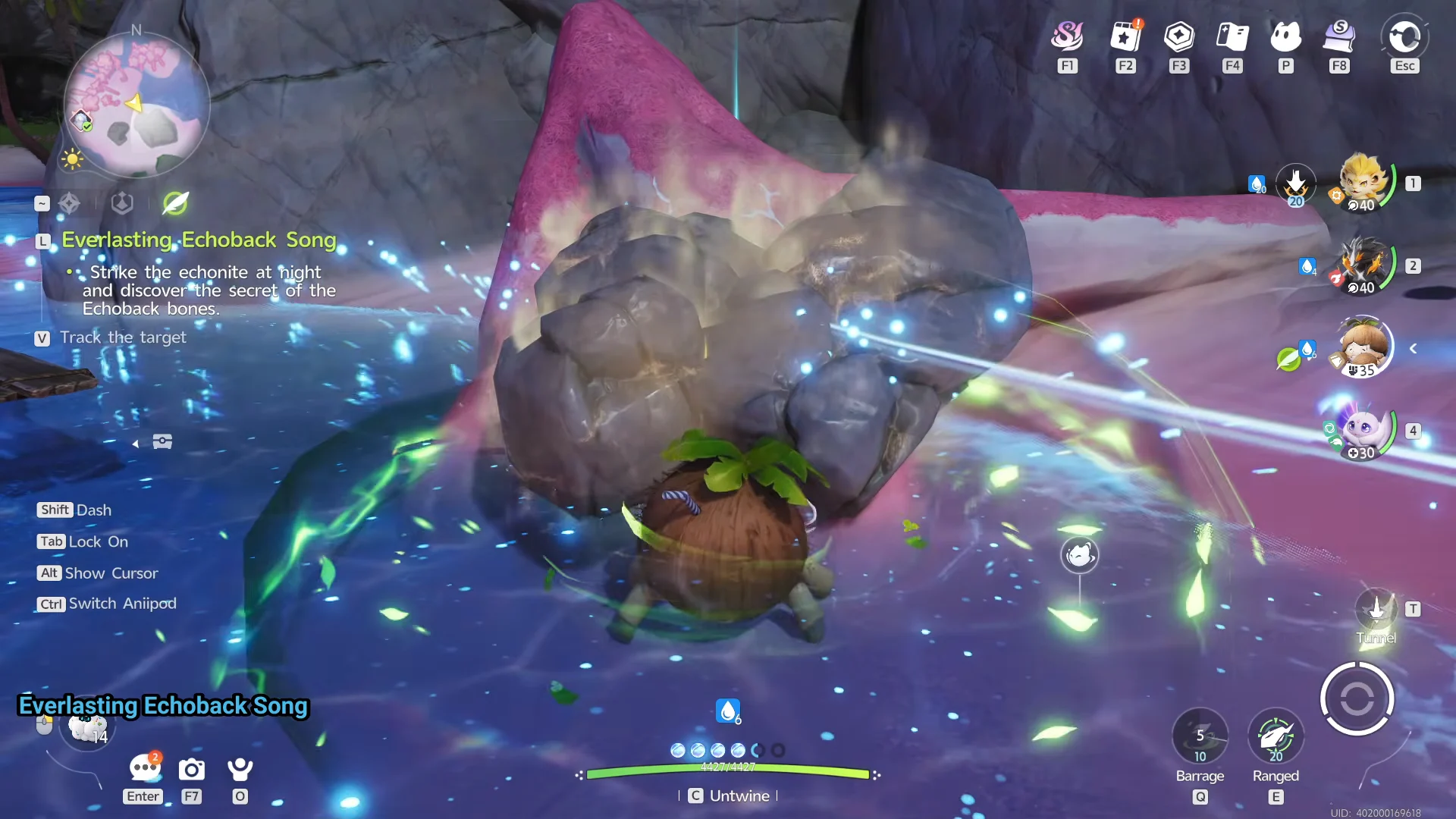 Clearing Obstacles and Activating Nodes
