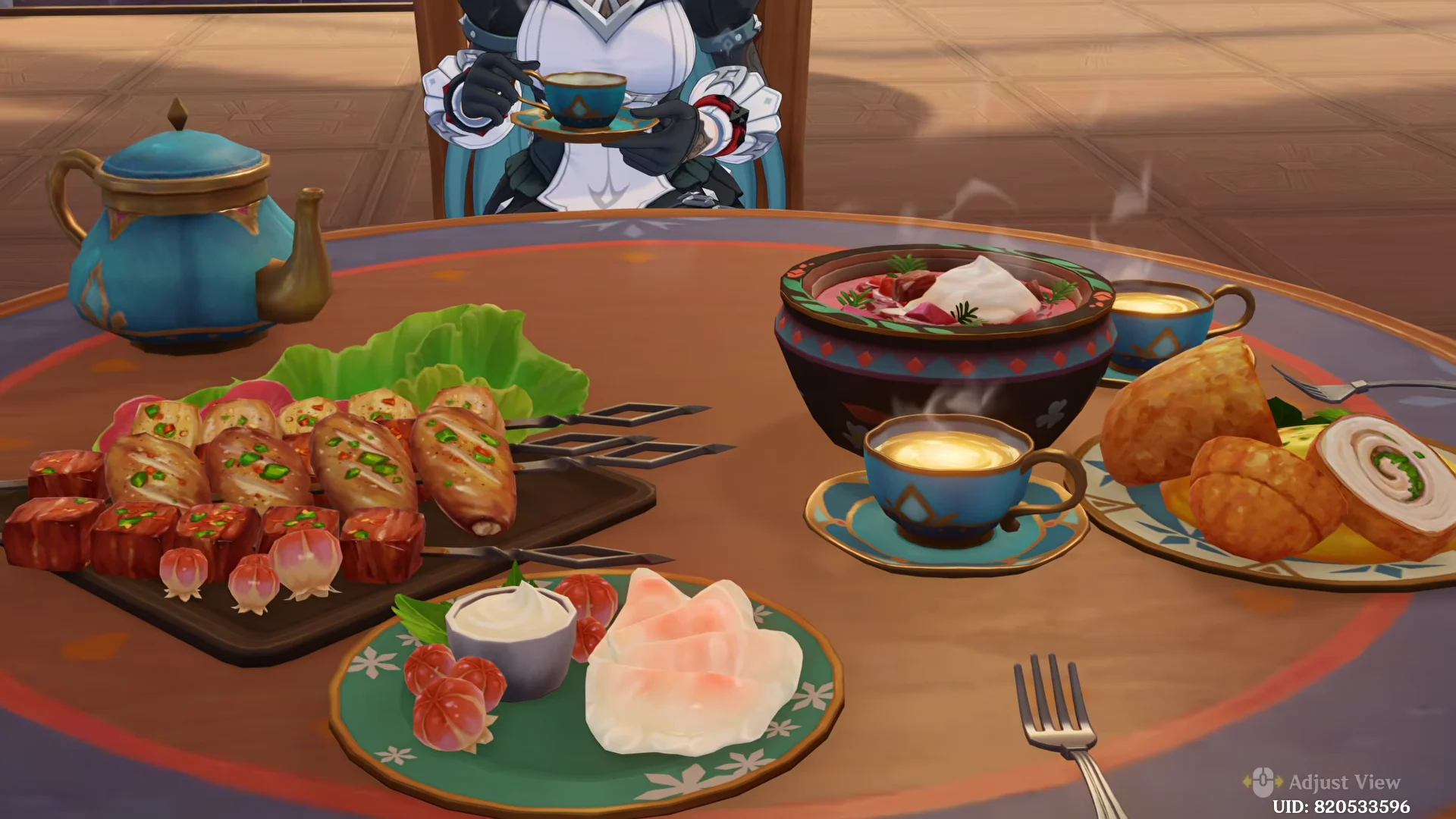 Dining Scene