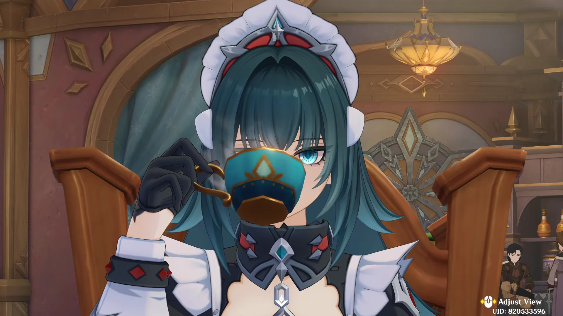 Drinking Tea