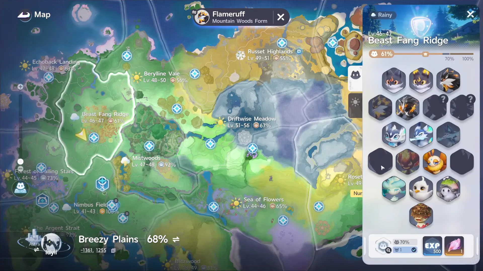 Map Overview and Habitat Details