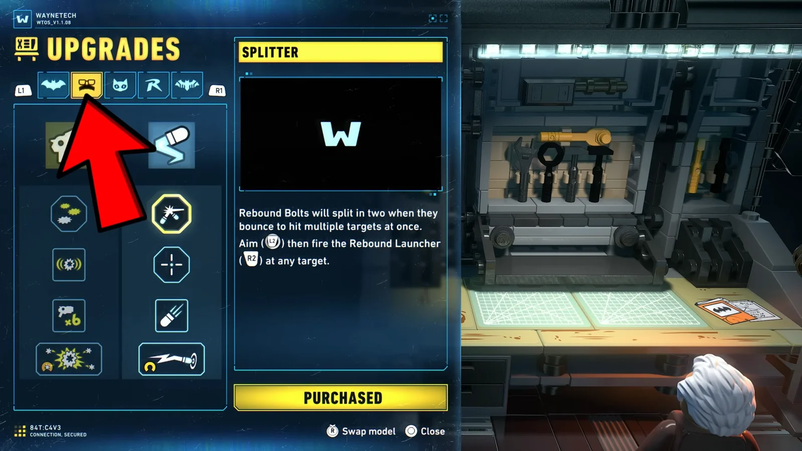 Jim Gordon Weapon Upgrades