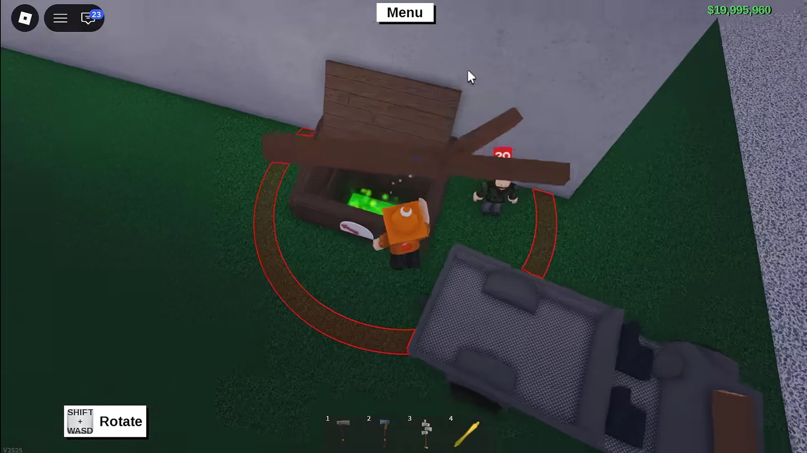 Filling the Wood Bin