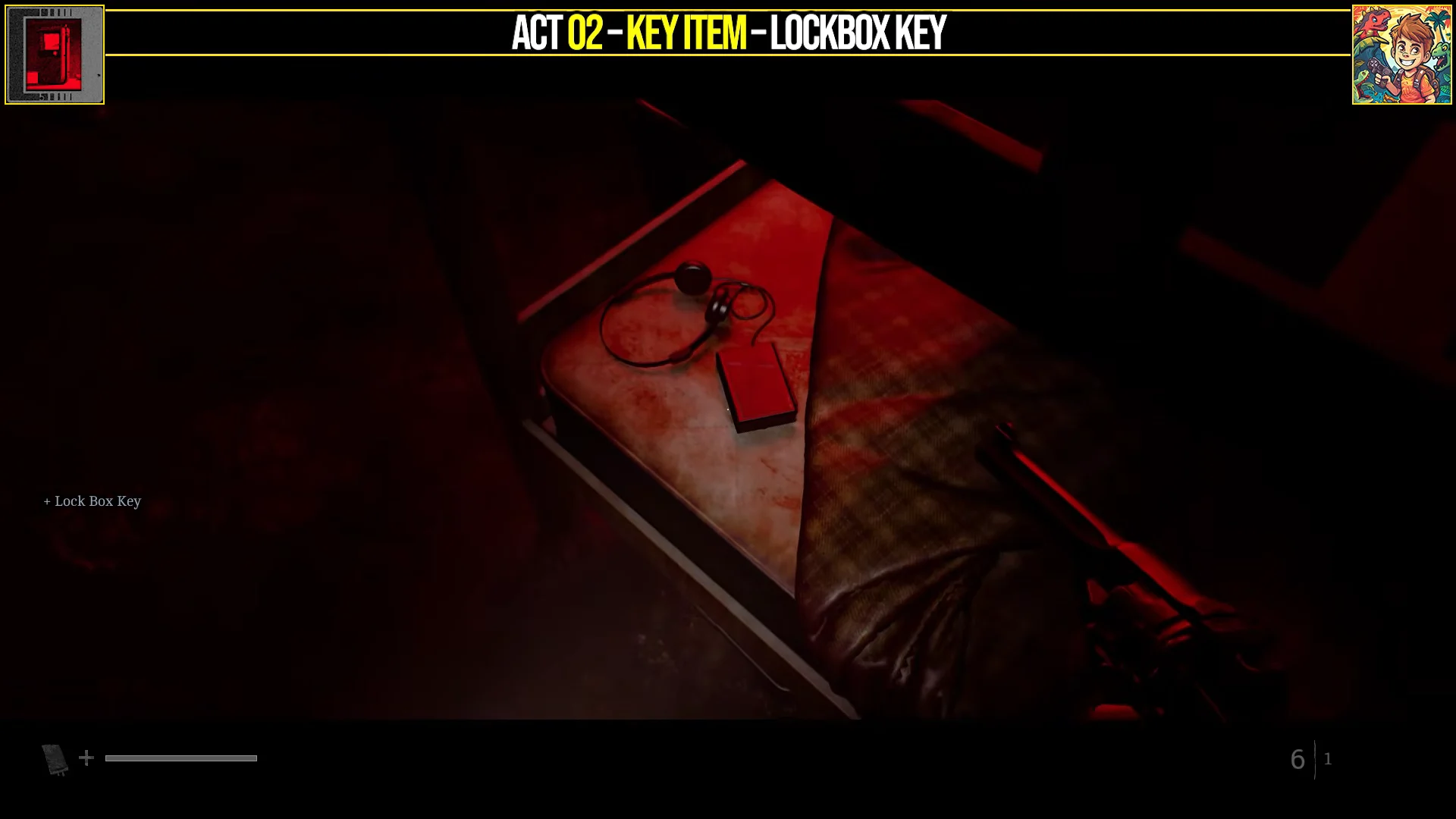 Act 02: Key Item (Lockbox Key)