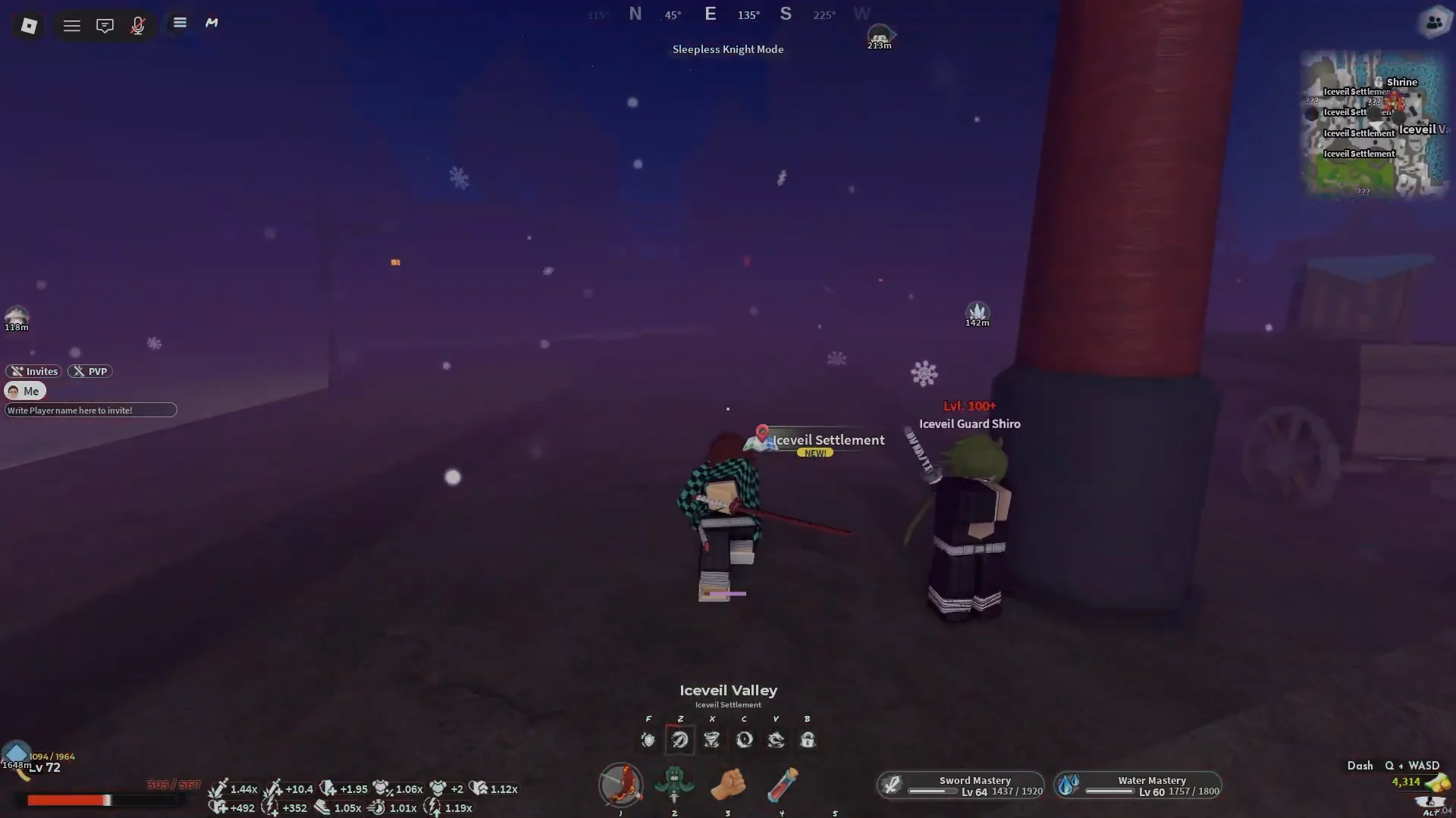 Ascending towards settlement