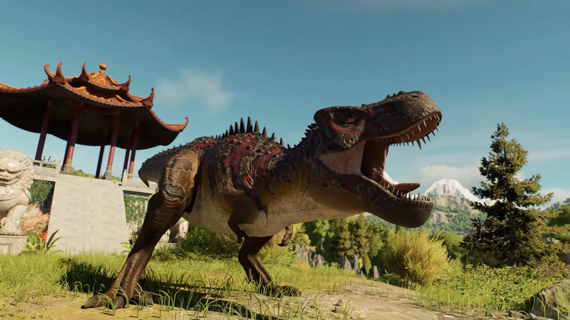 Adult Tarbosaurus Roar