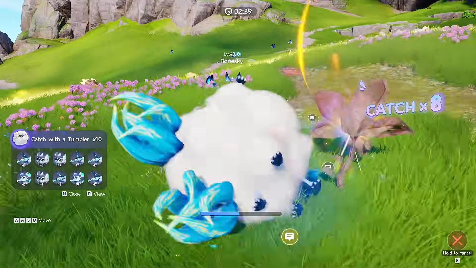 Completing Nurture Minigame
