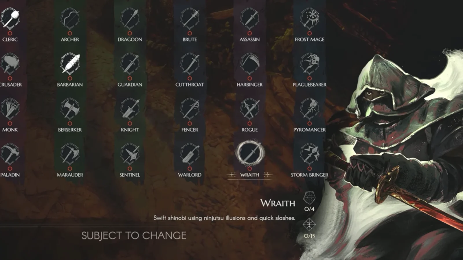 Wraith Class Preview