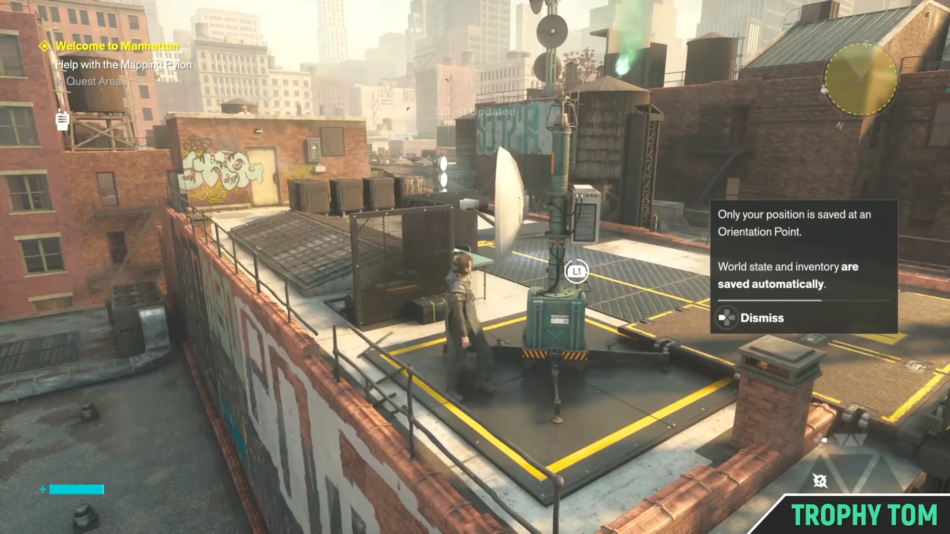 Help with the Mapping Pylon Quest Start