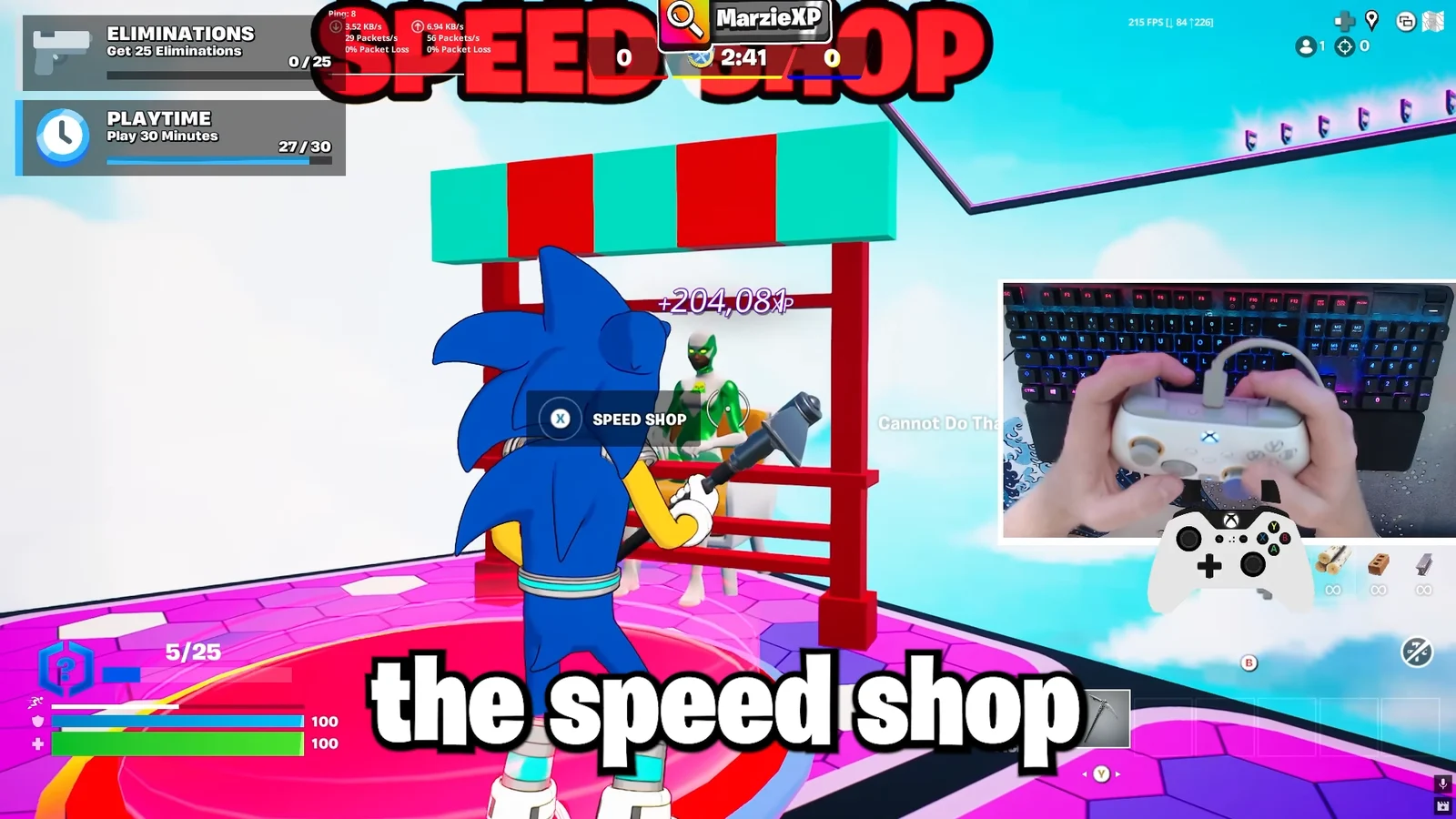 Speed Shop Option