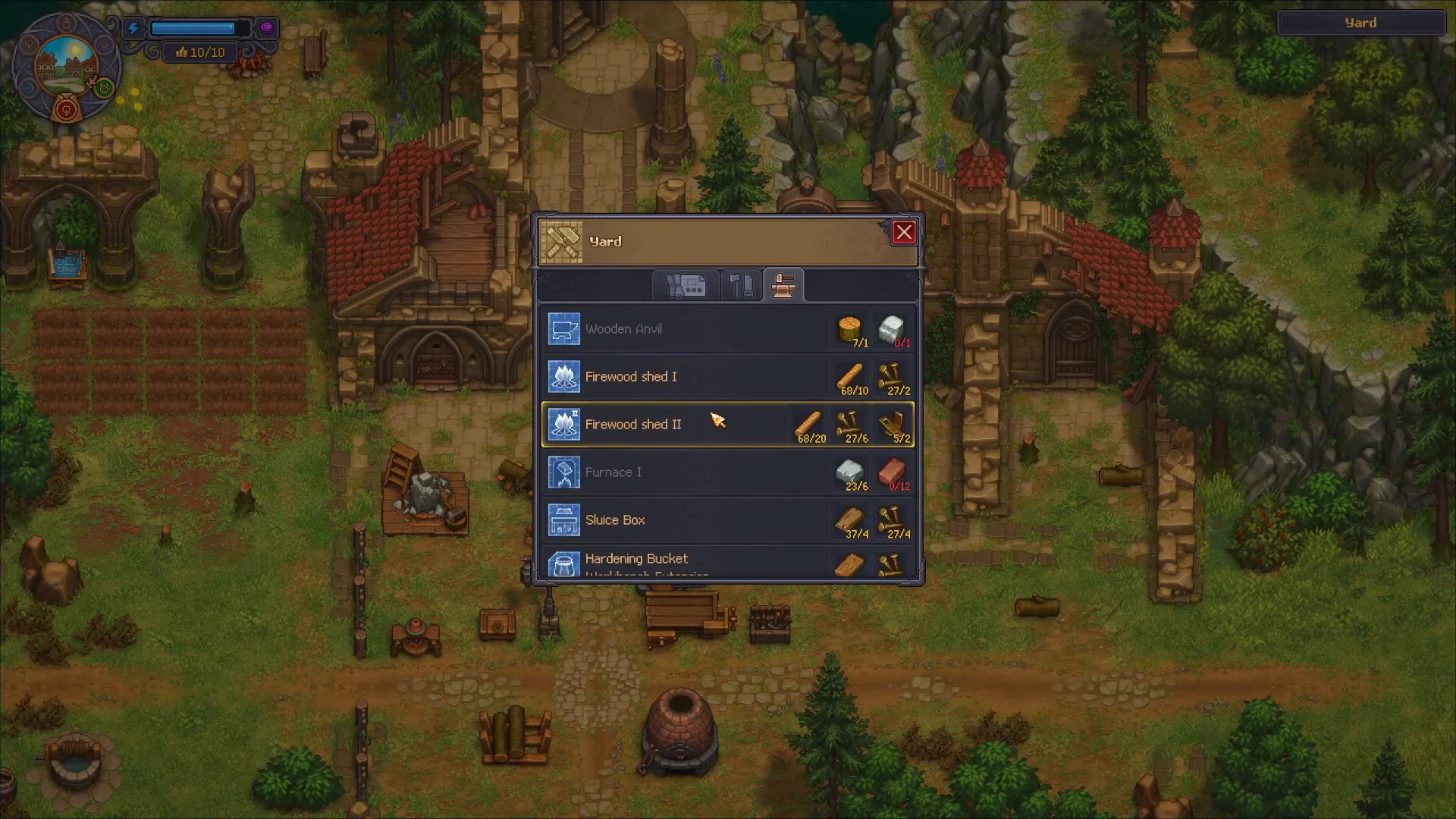 Yard Blueprint Requirements