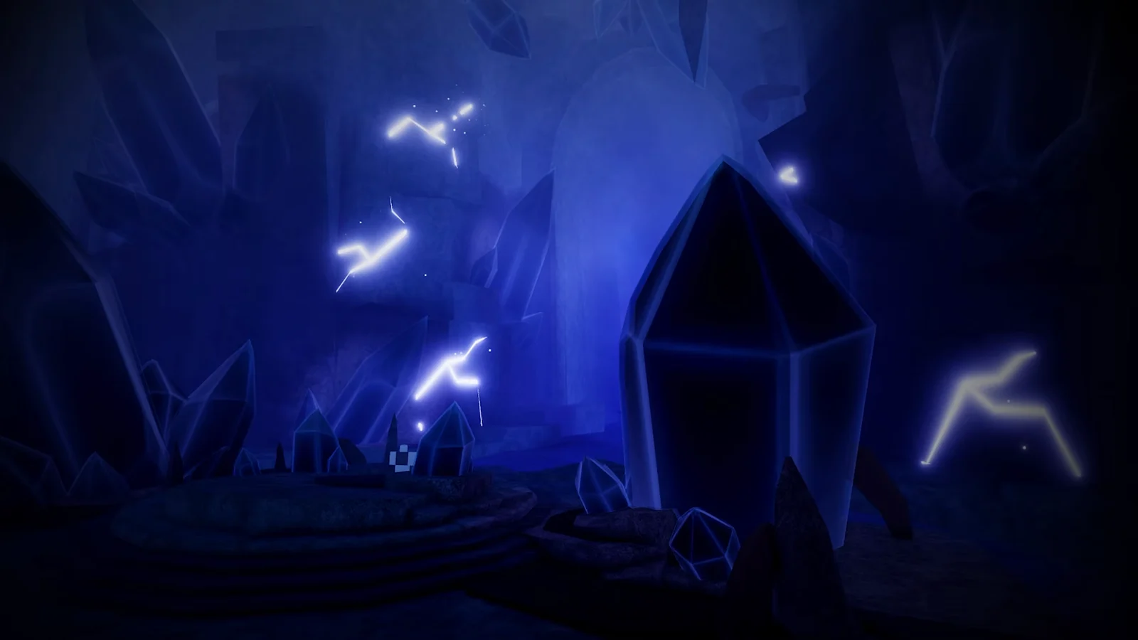 Pluto's Crystal Cave Leak