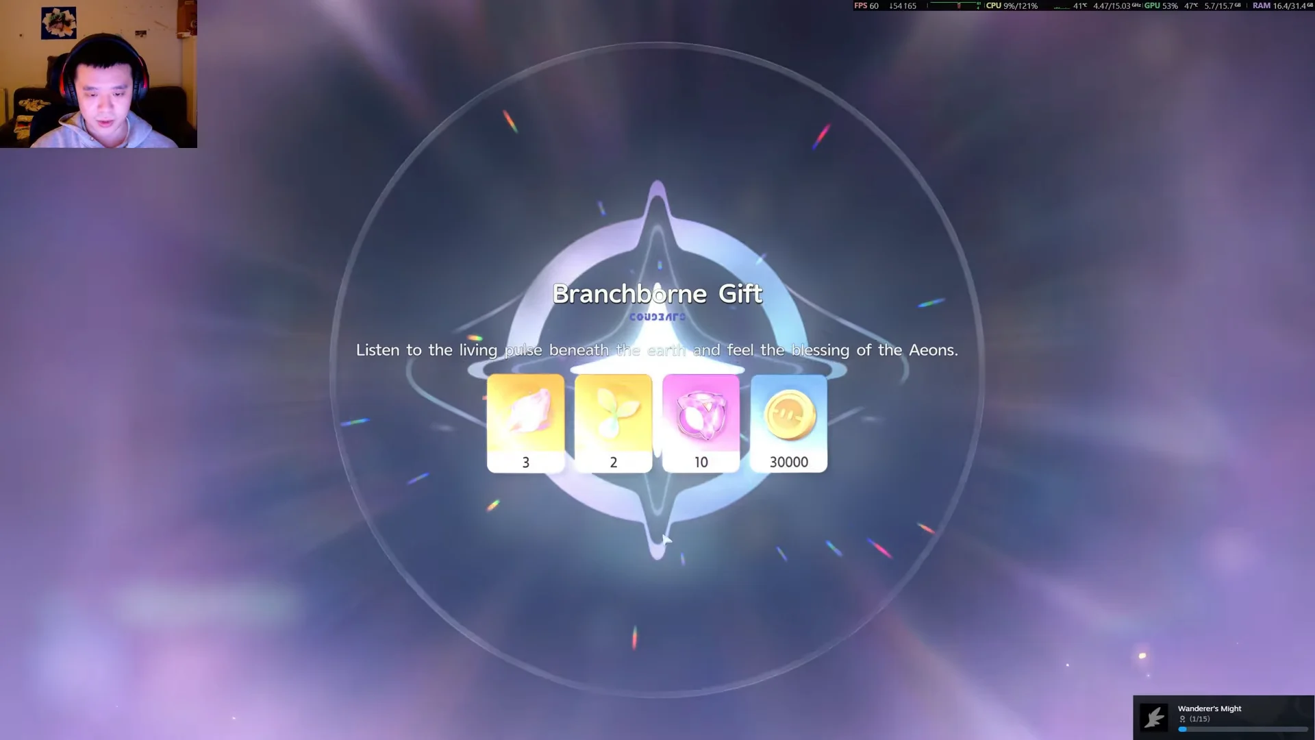 Unlocking Lucky Encounter and claiming Branchborne Gift