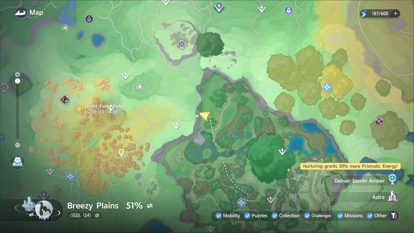 Exact map location check