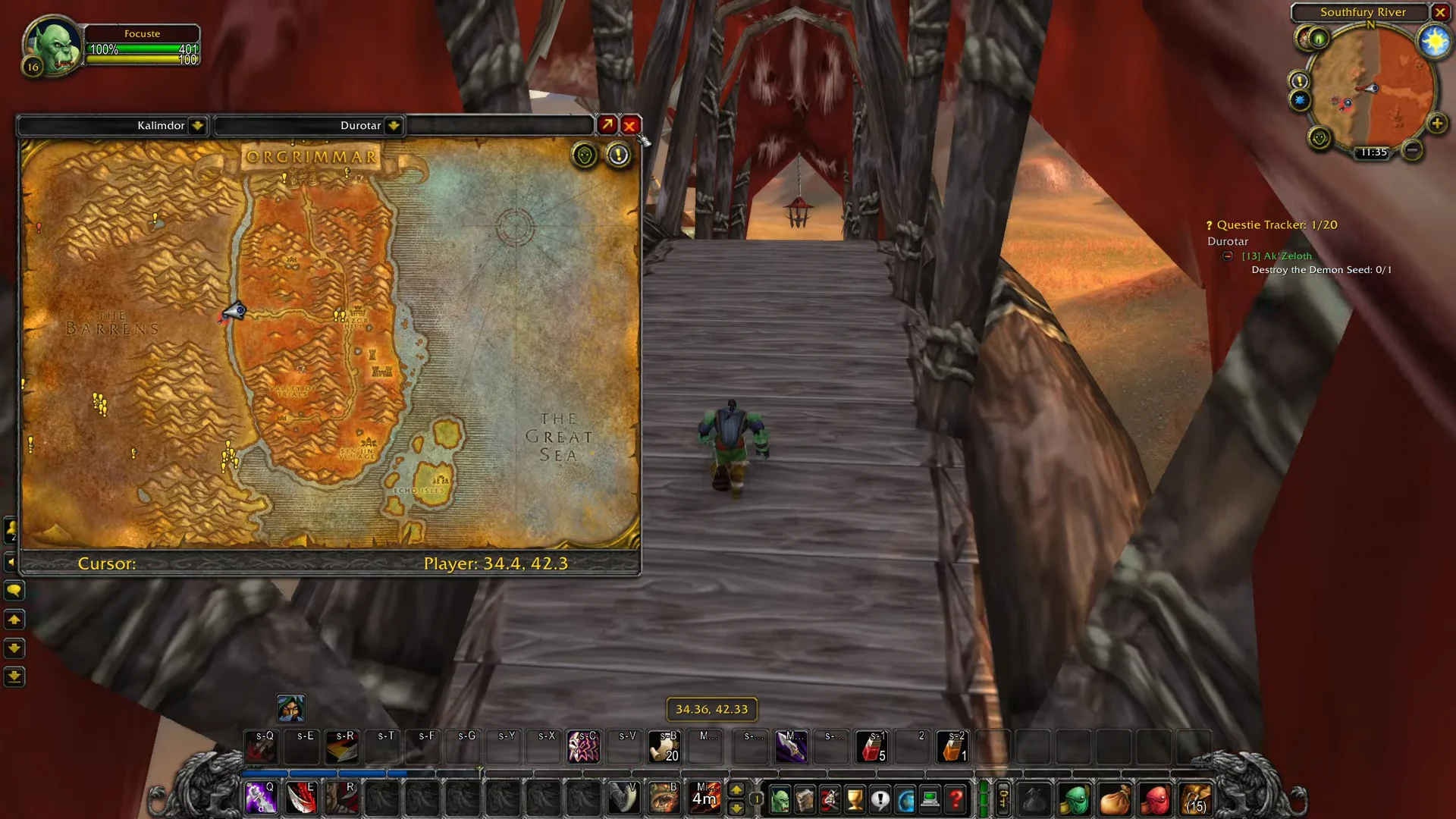 Crossing into the Barrens