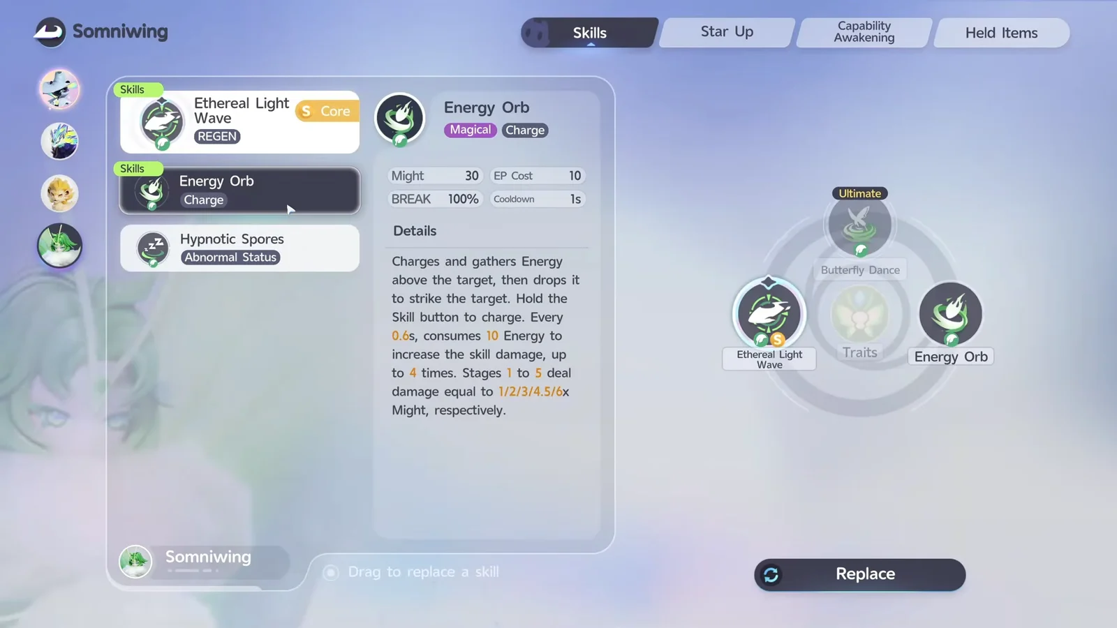 Skill: Energy Orb