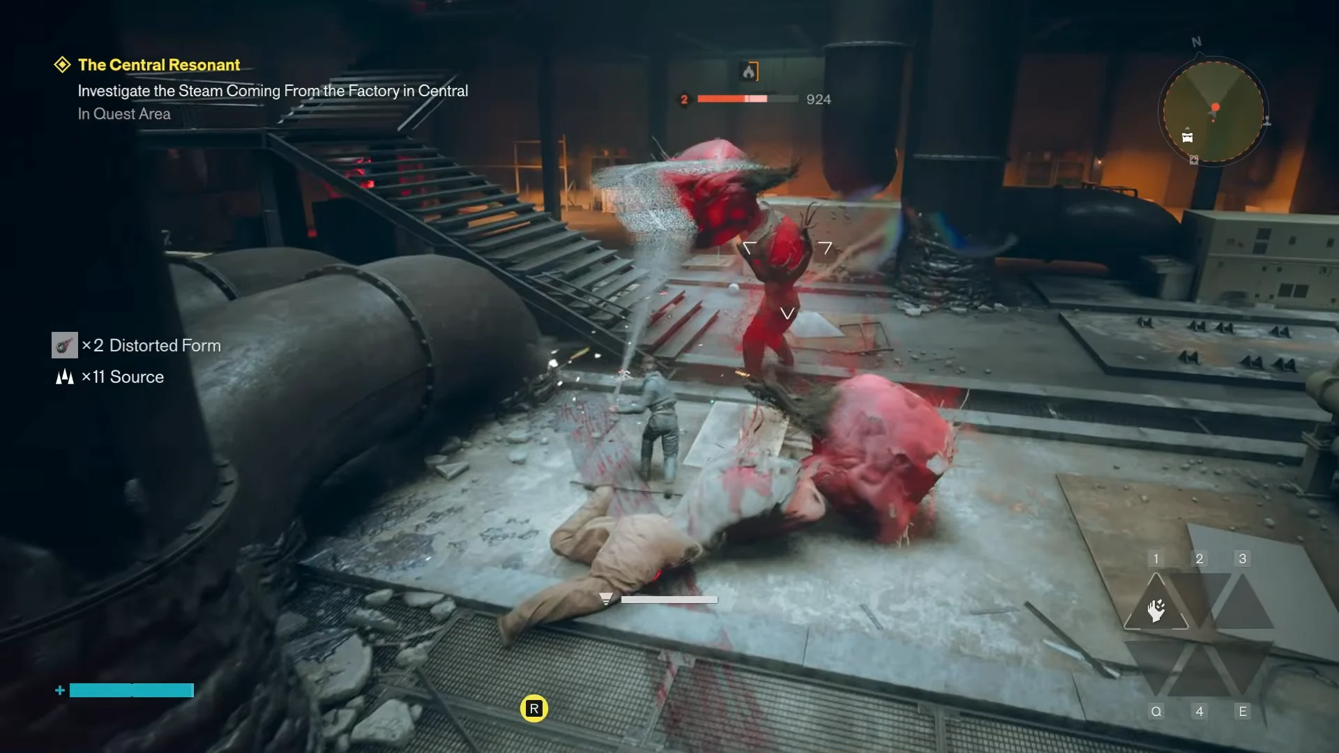 Factory Infiltration & Combat