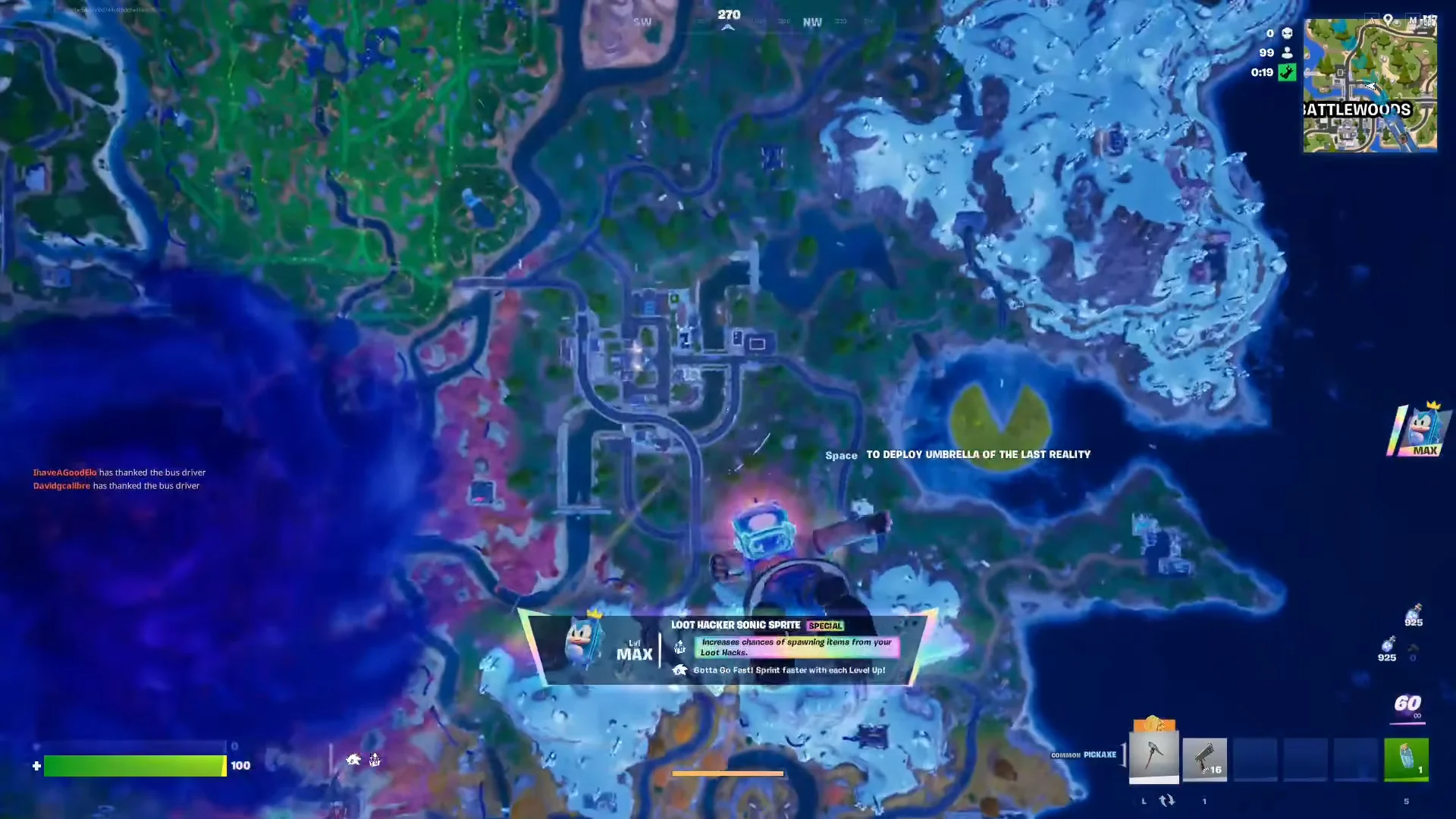 Battle Bus Drop